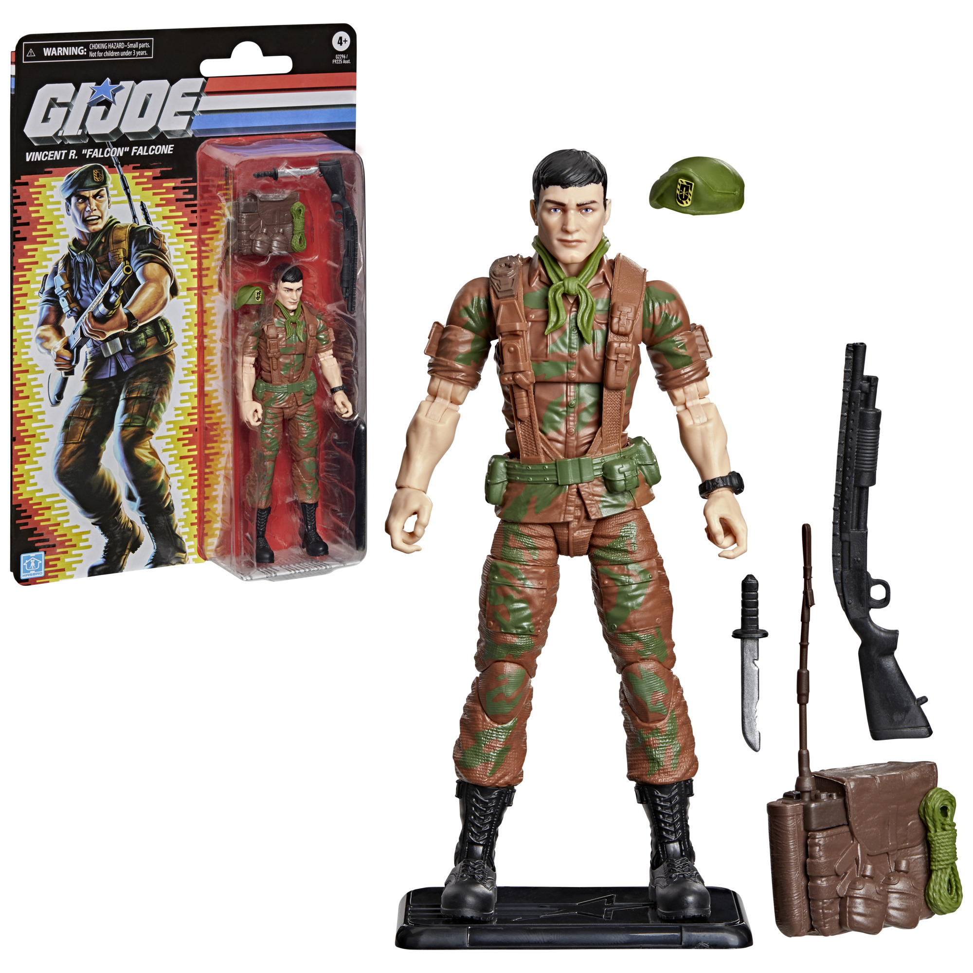 G.I. Joe Classified Series Retro Collection Vincent R. "Falcon" Falcone Action Figure Gallery Image 15