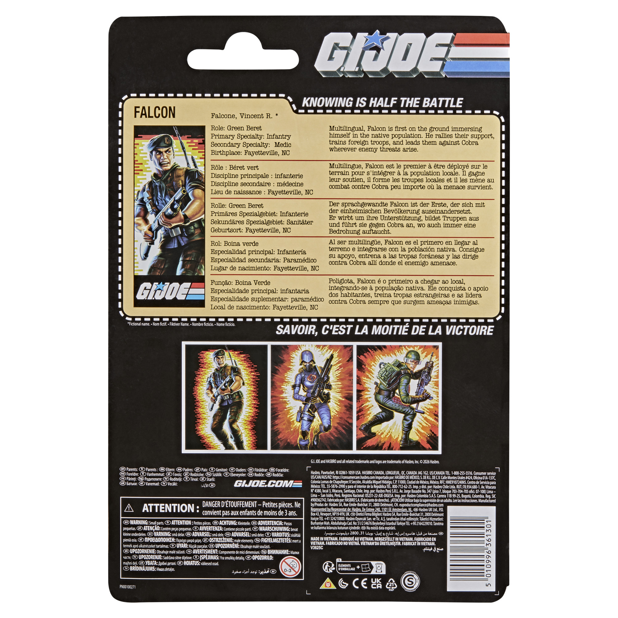 G.I. Joe Classified Series Retro Collection Vincent R. "Falcon" Falcone Action Figure Gallery Image 17