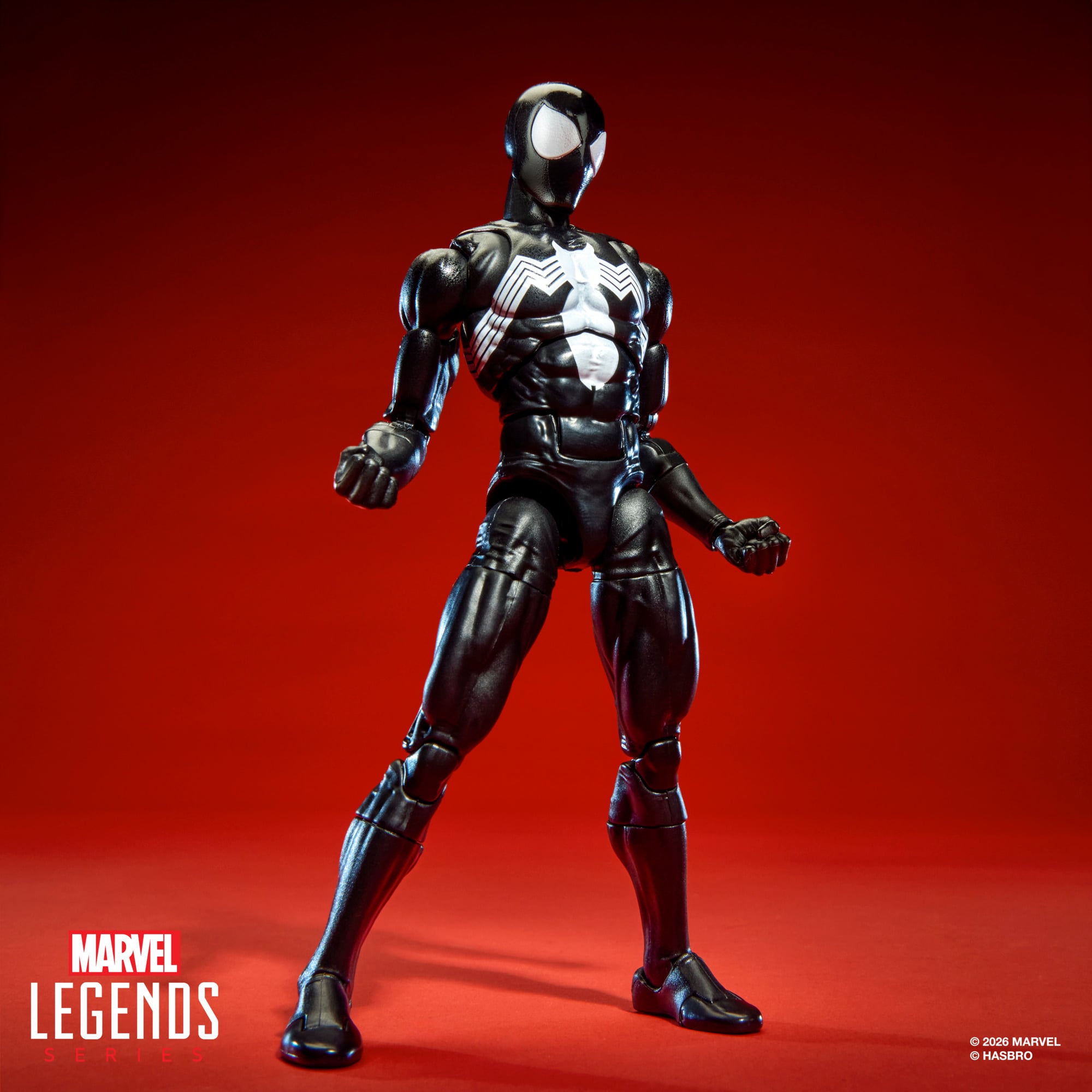Marvel Legends Maximum Series Spider-Man (Symbiote) Action Figure Gallery Image 4