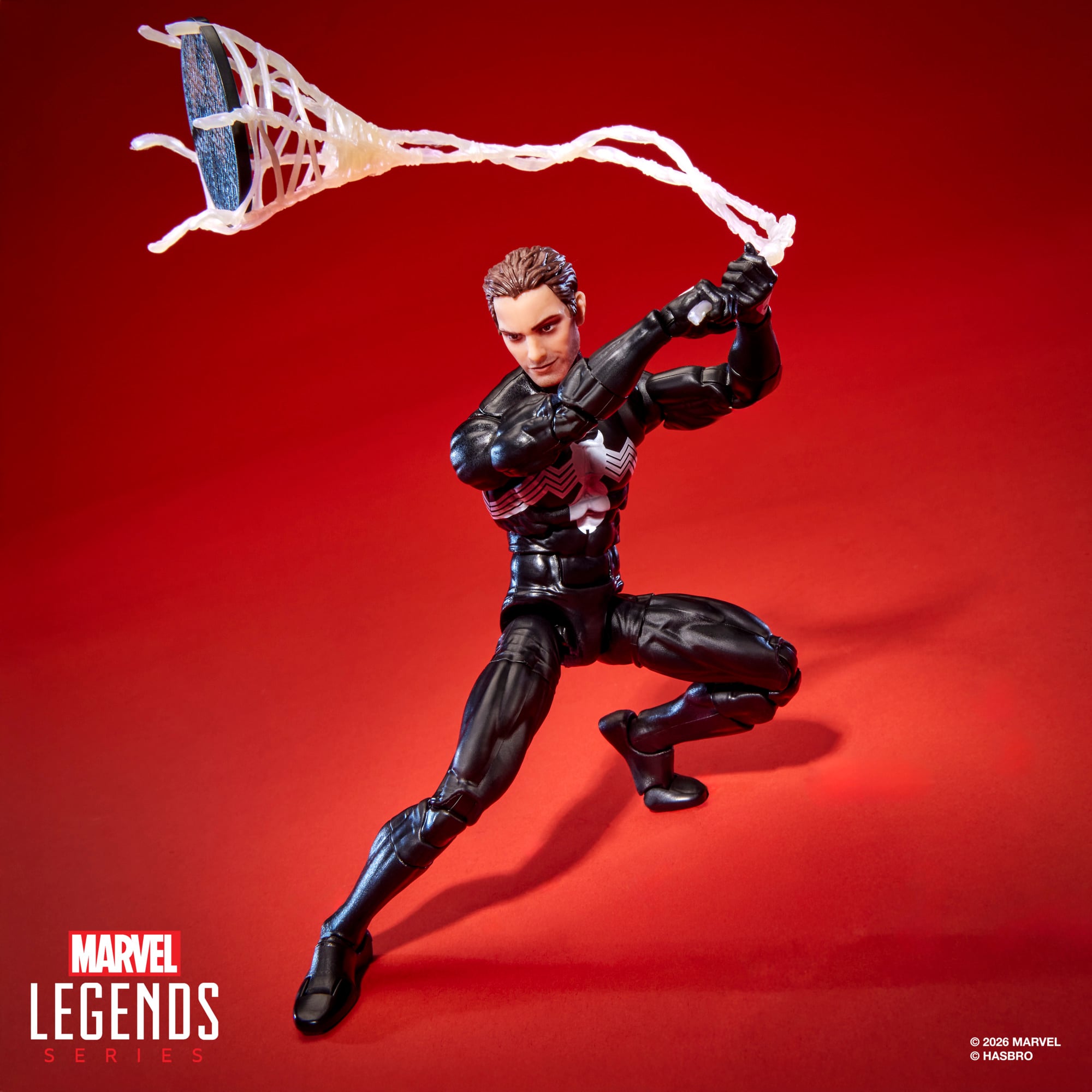 Marvel Legends Maximum Series Spider-Man (Symbiote) Action Figure Gallery Image 13