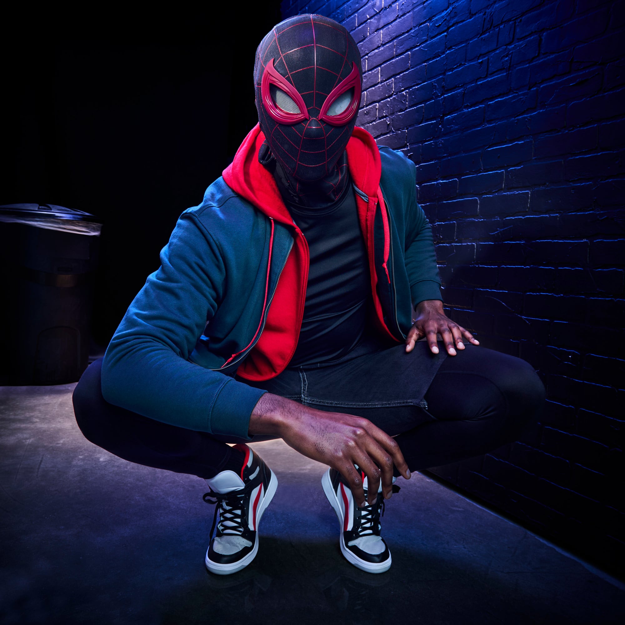 Marvel's Spider-Man 2 Marvel Legends Miles Morales 1:1 Scale Wearable Mask Gallery Image 9