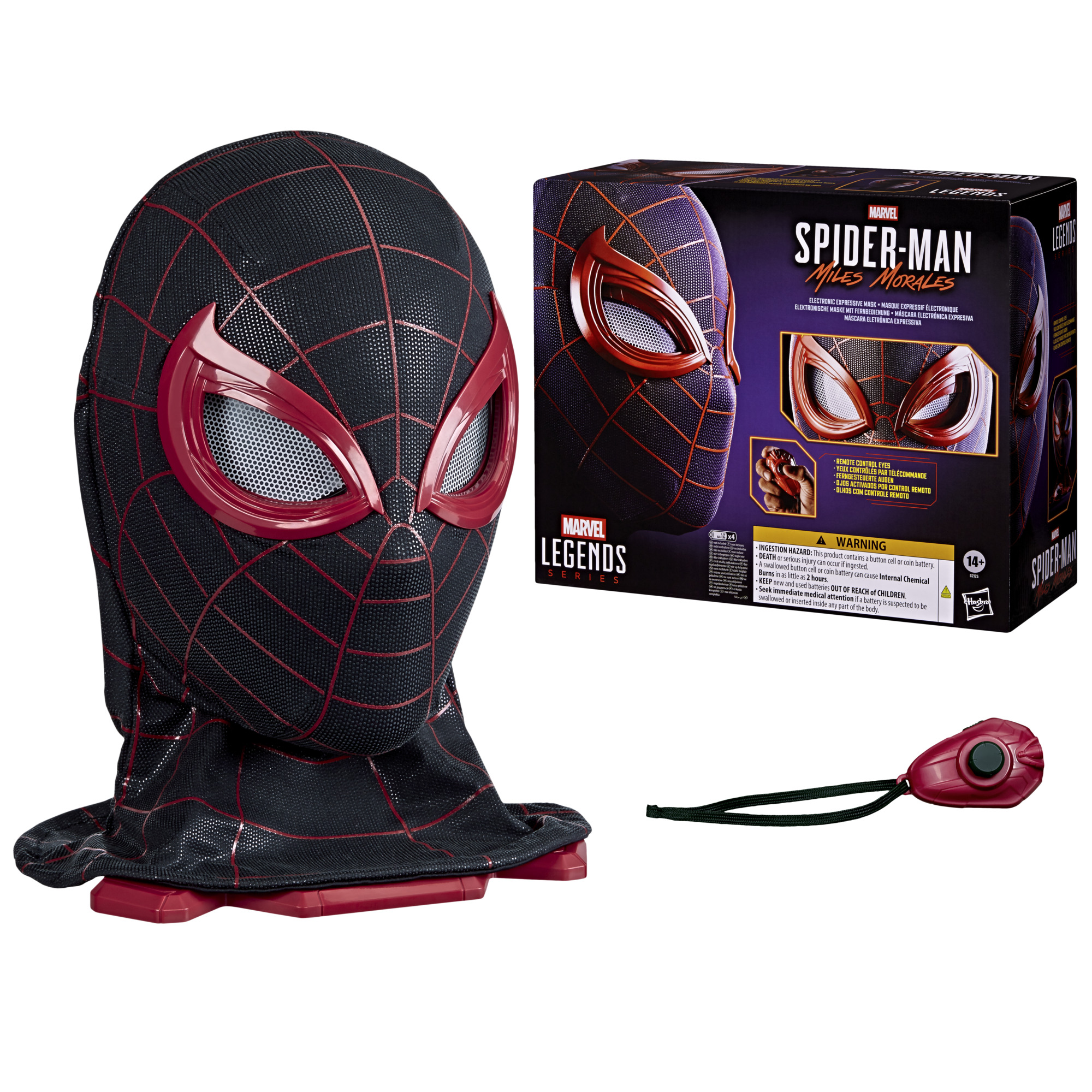 Marvel's Spider-Man 2 Marvel Legends Miles Morales 1:1 Scale Wearable Mask Gallery Image 19