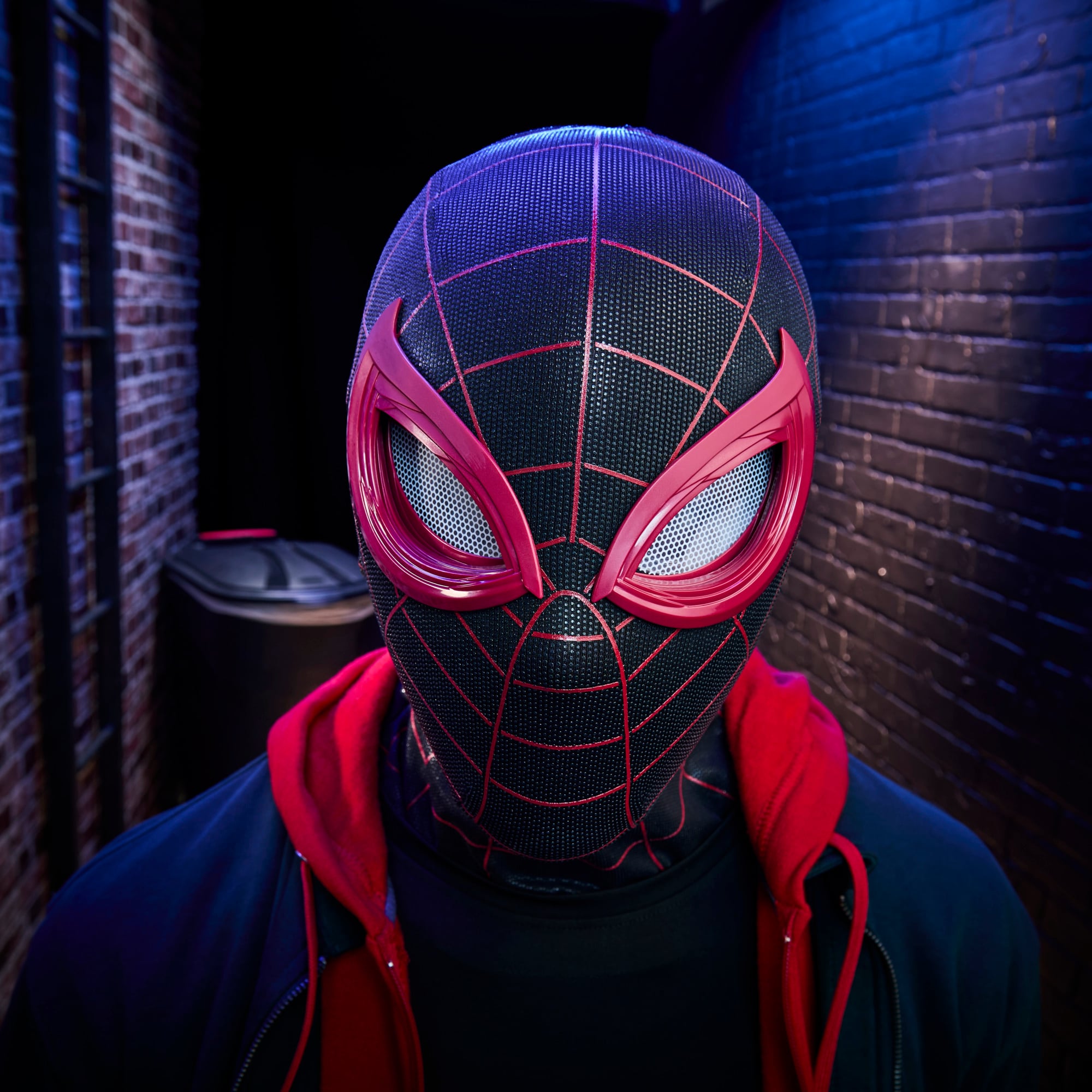 Marvel's Spider-Man 2 Marvel Legends Miles Morales 1:1 Scale Wearable Mask Gallery Image 4