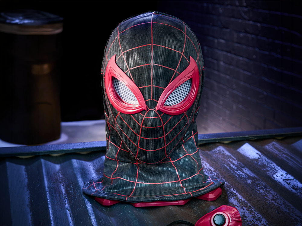 Marvel's Spider-Man 2 Marvel Legends Miles Morales 1:1 Scale Wearable Mask Gallery Image 1