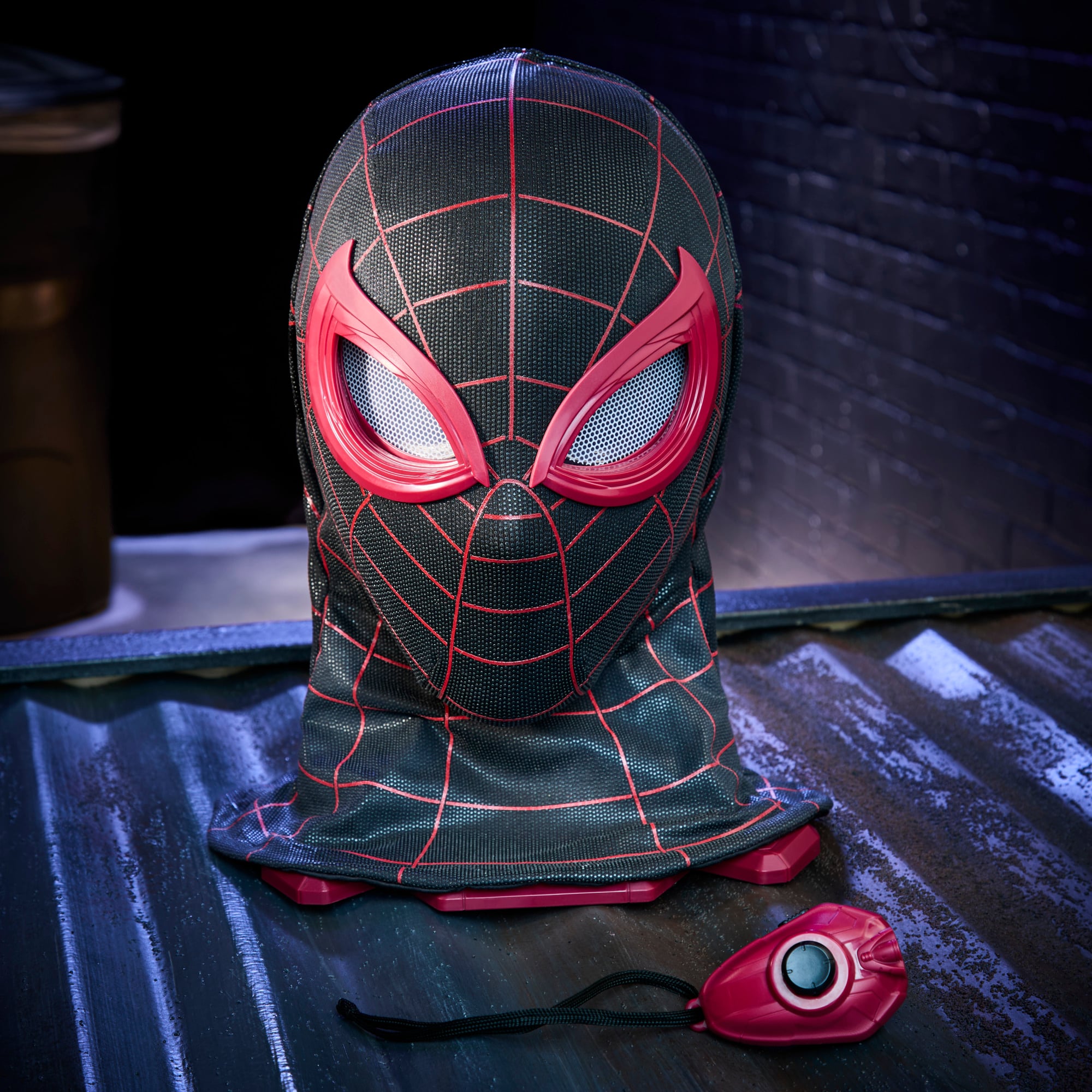 Marvel's Spider-Man 2 Marvel Legends Miles Morales 1:1 Scale Wearable Mask Gallery Image 3