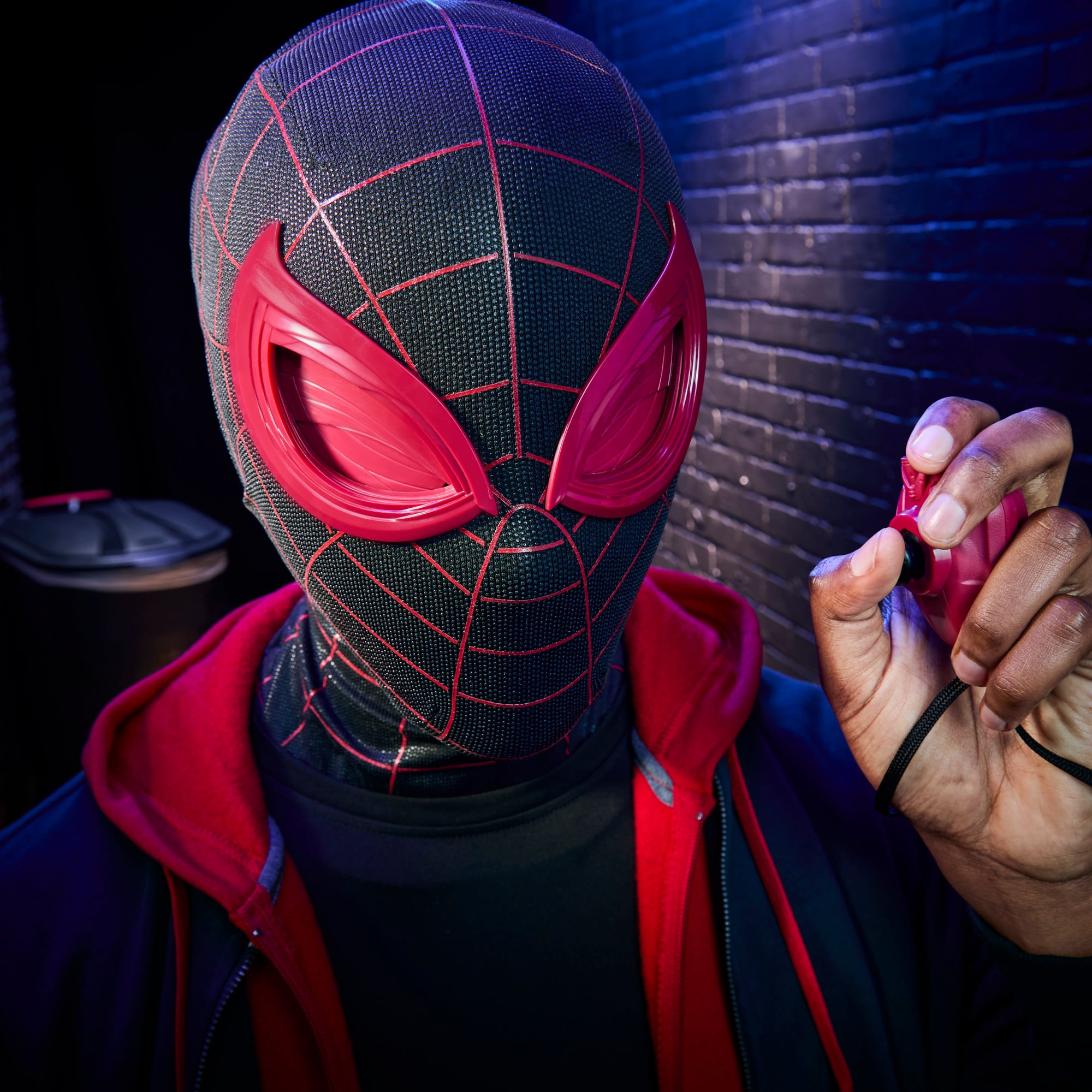Marvel's Spider-Man 2 Marvel Legends Miles Morales 1:1 Scale Wearable Mask Gallery Image 7