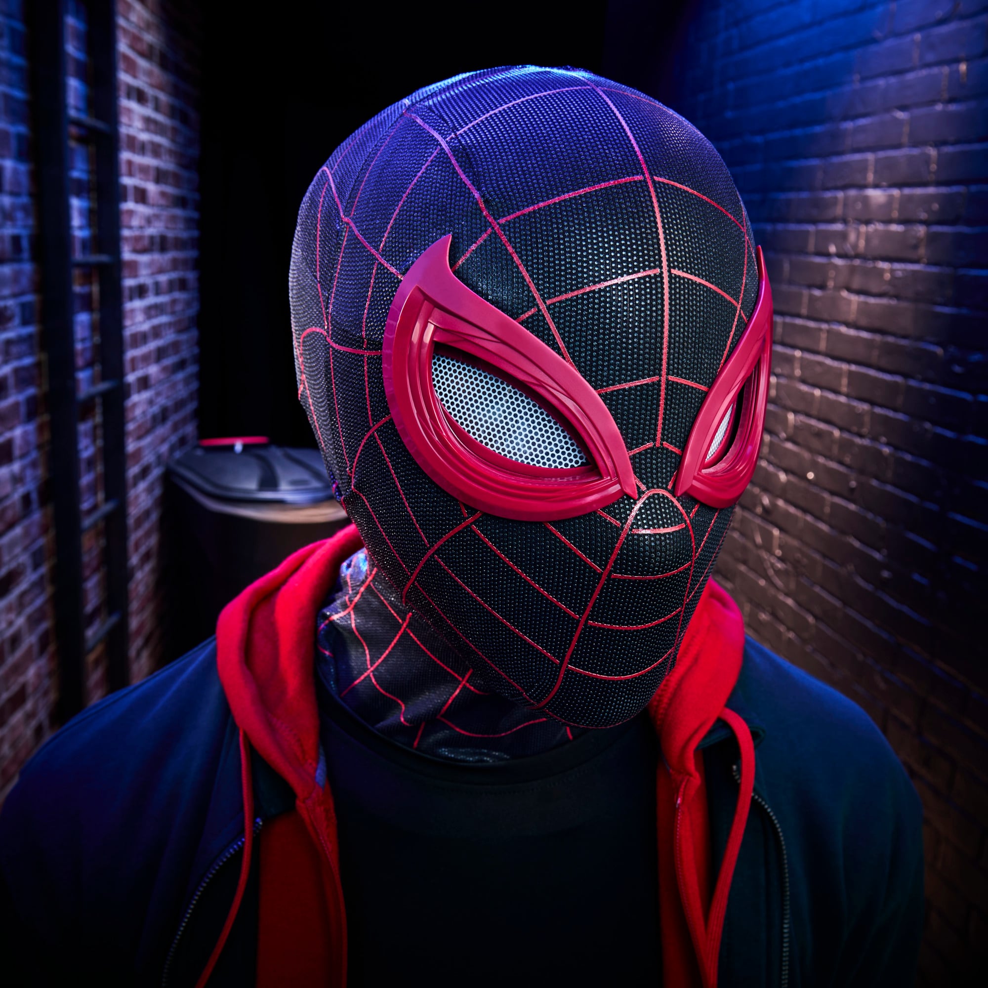 Marvel's Spider-Man 2 Marvel Legends Miles Morales 1:1 Scale Wearable Mask Gallery Image 5