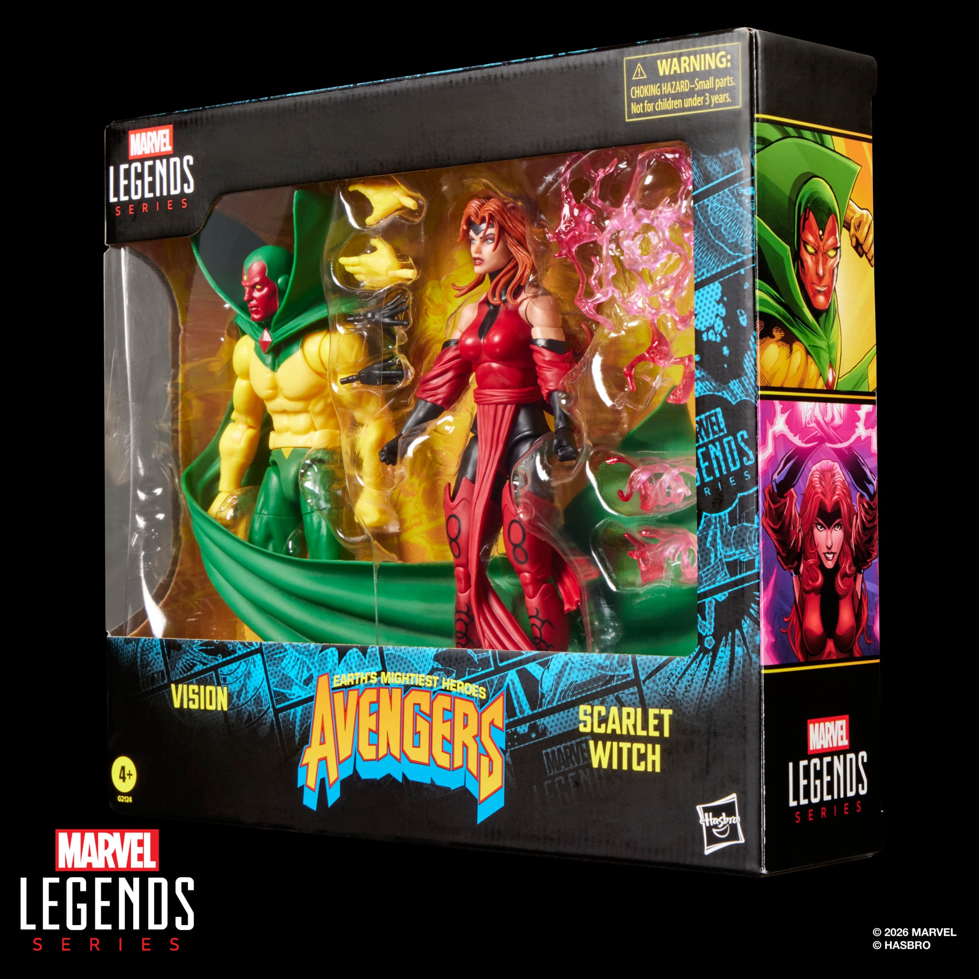 Avengers: The Crossing Marvel Legends Vision & Scarlet Witch Action Figure Two-Pack Gallery Image 17