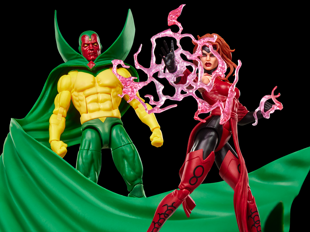 Avengers: The Crossing Marvel Legends Vision & Scarlet Witch Action Figure Two-Pack Gallery Image 1