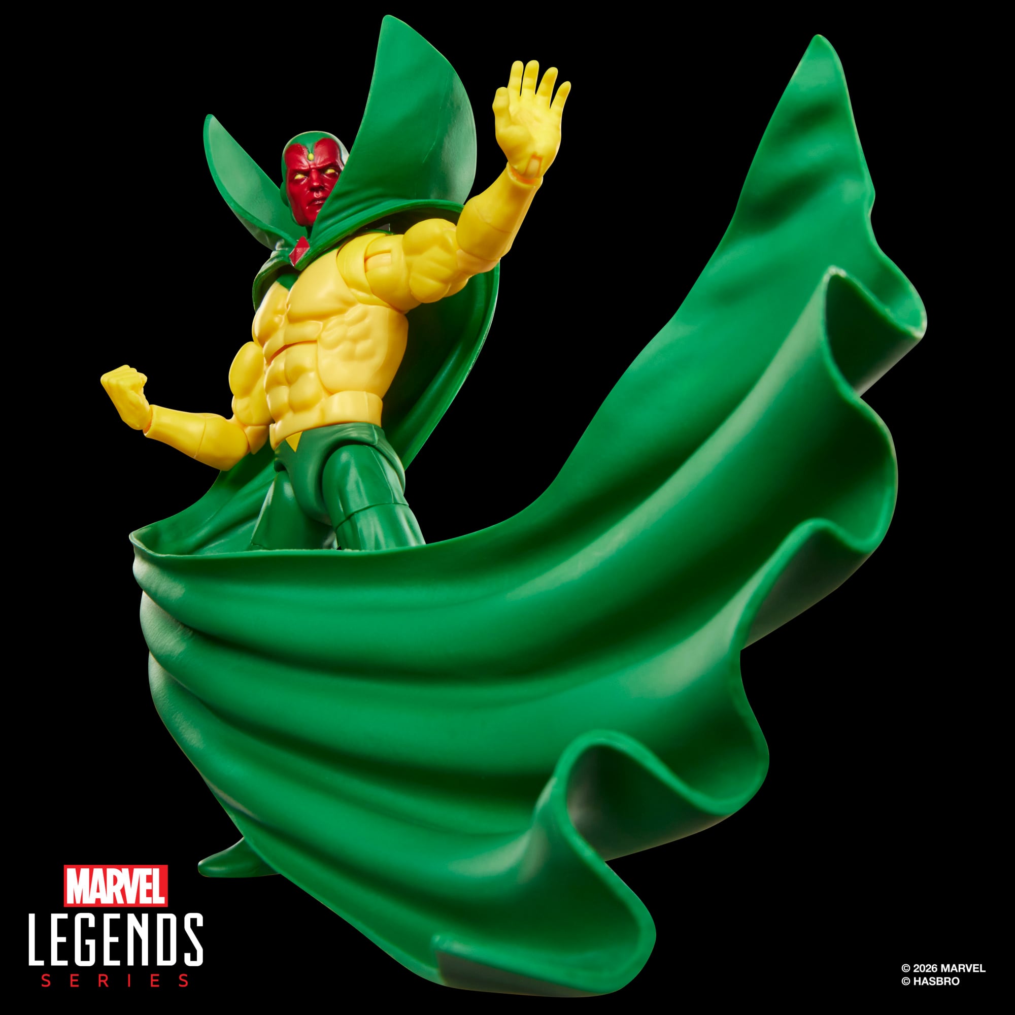 Avengers: The Crossing Marvel Legends Vision & Scarlet Witch Action Figure Two-Pack Gallery Image 6