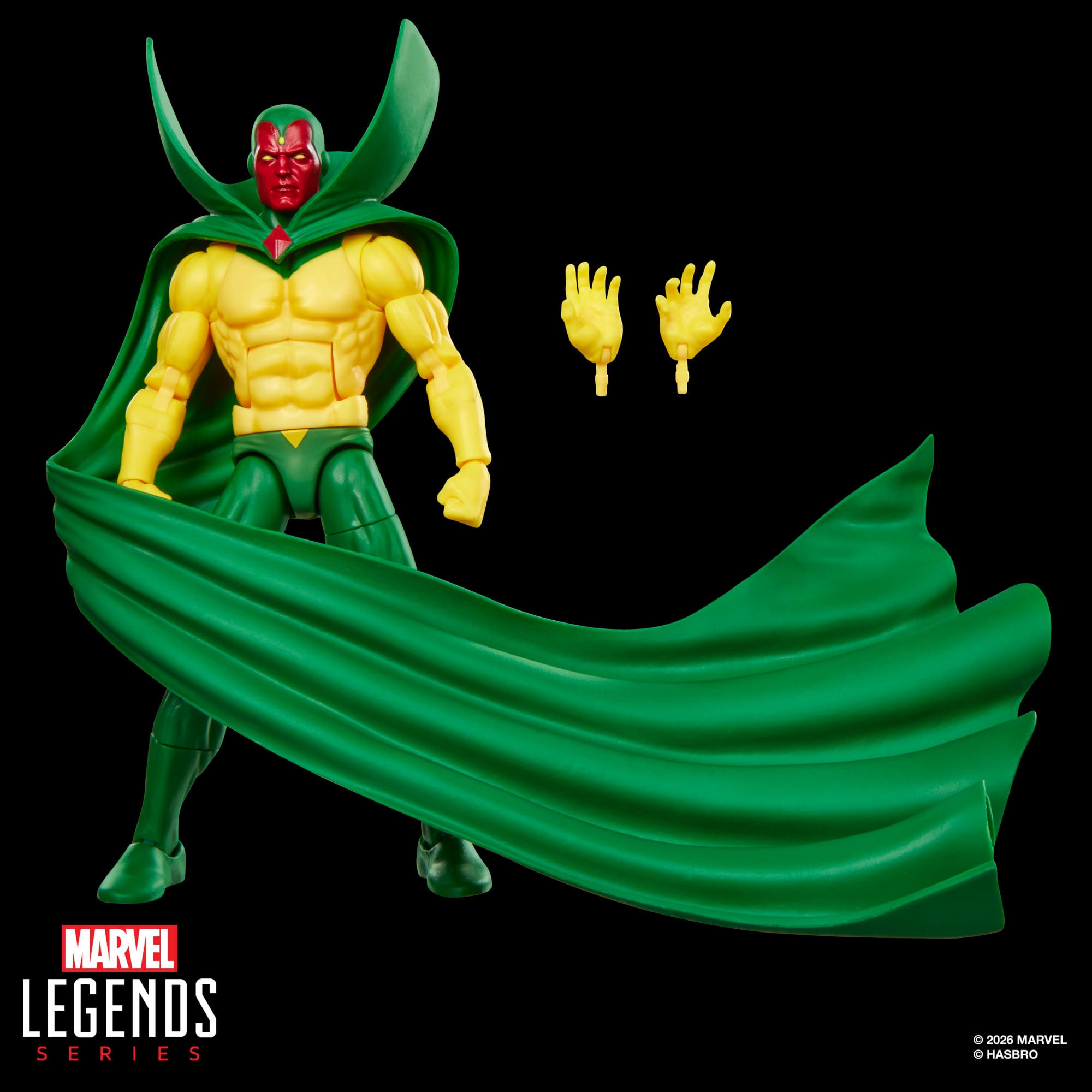 Avengers: The Crossing Marvel Legends Vision & Scarlet Witch Action Figure Two-Pack Gallery Image 13