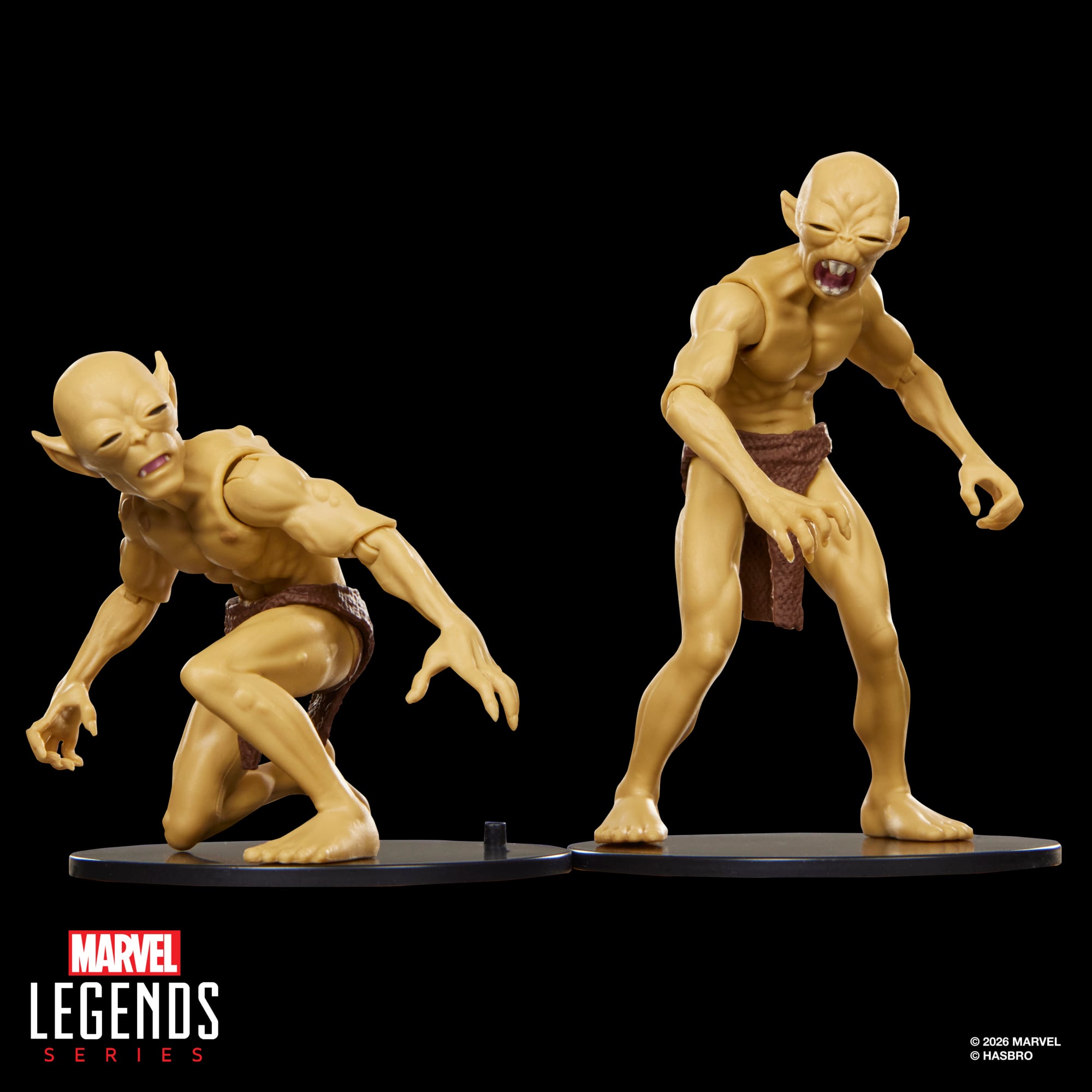 Fantastic Four Marvel Legends Mole Man & Moloids Action Figure Three-Pack Gallery Image 13