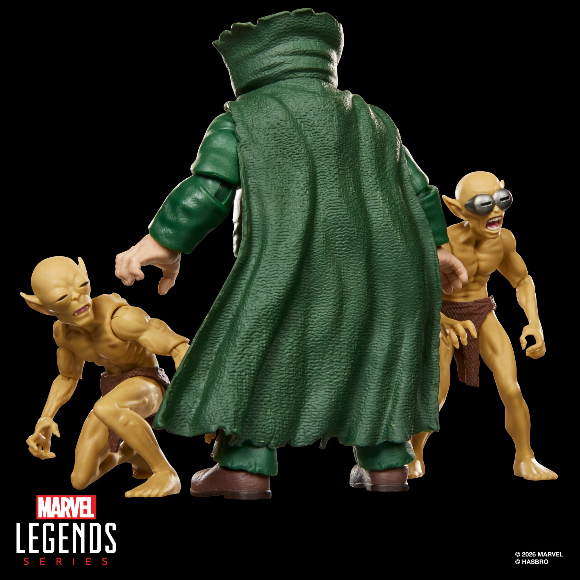 Fantastic Four Marvel Legends Mole Man & Moloids Action Figure Three-Pack Gallery Image 8