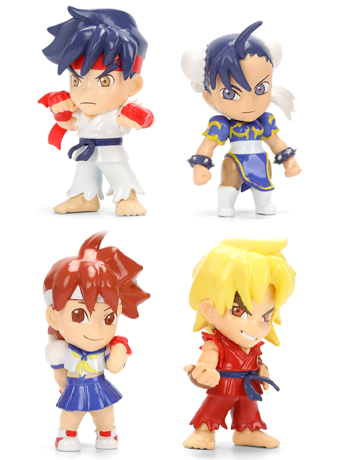 Super Gem Fighter Mini Mix MetalFigs Four-Pack Gallery Image 2