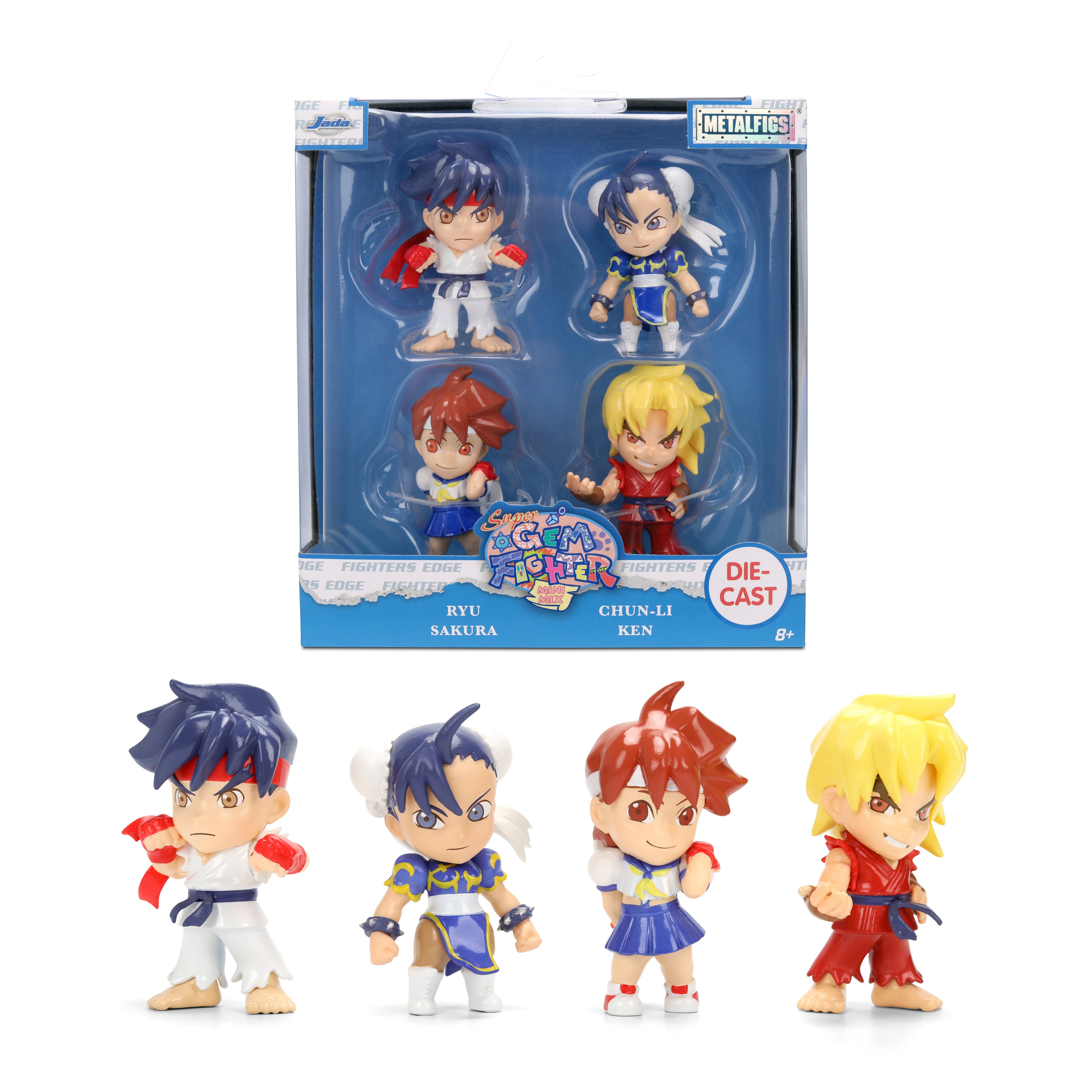 Super Gem Fighter Mini Mix MetalFigs Four-Pack Gallery Image 4
