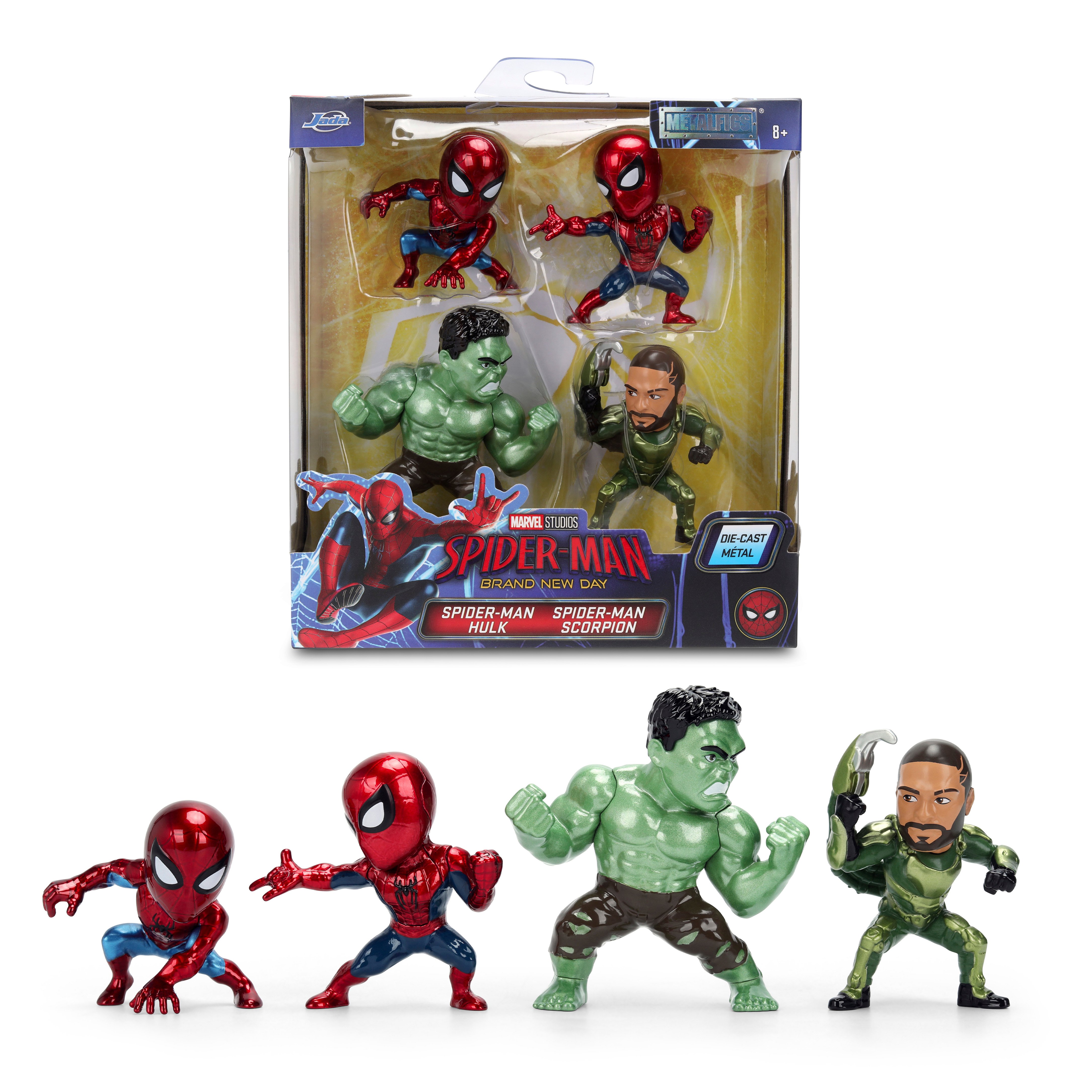 Spider-Man: Brand New Day MetalFigs Four-Pack