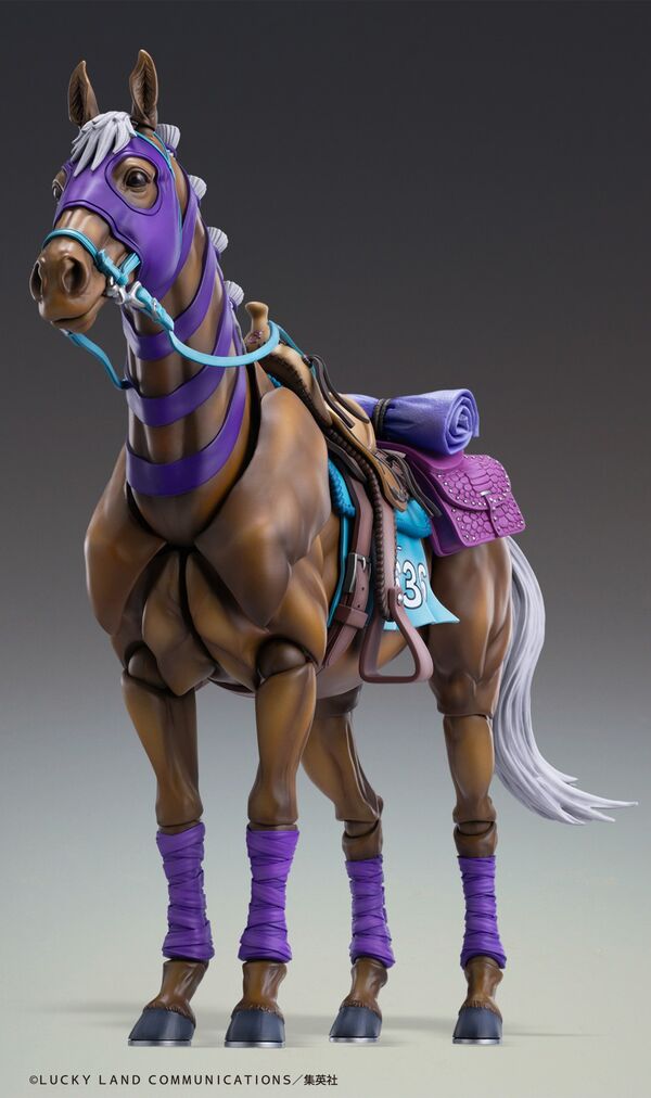 JoJo's Bizarre Adventure: Steel Ball Run Super Action Statue Valkyrie Action Figure Gallery Image 3