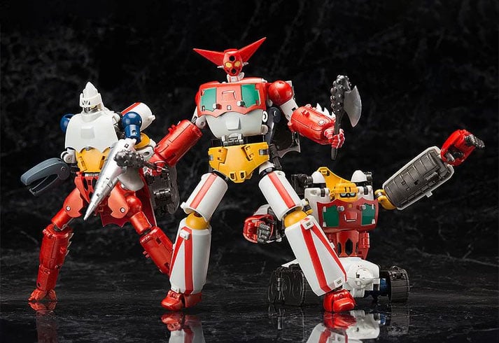Getter Robo Dynamic Change R Getter Robo Figure Set (Reissue) Gallery Image 4