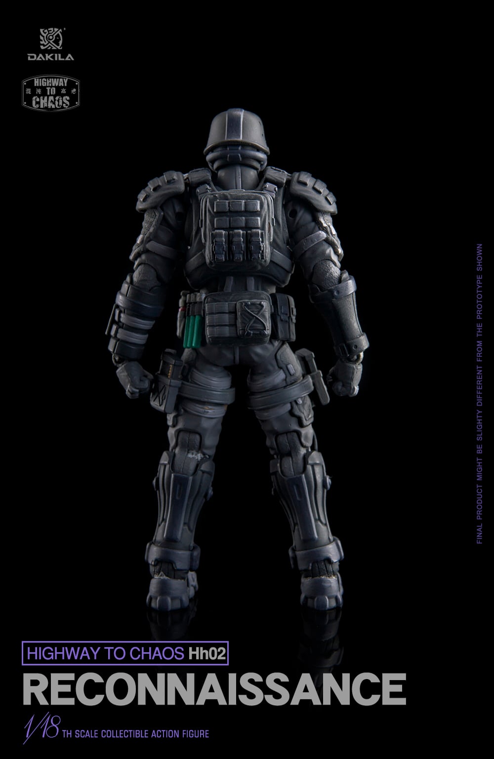 Highway to Chaos HH02 Reconnaissance Hellhound Scout 1/18 Scale