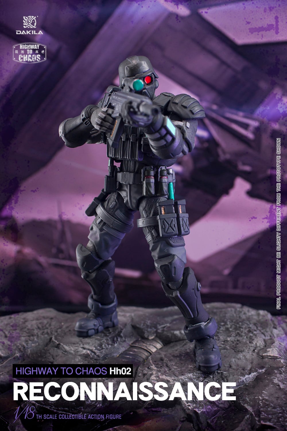 Highway to Chaos HH02 Reconnaissance Hellhound Scout 1/18 Scale
