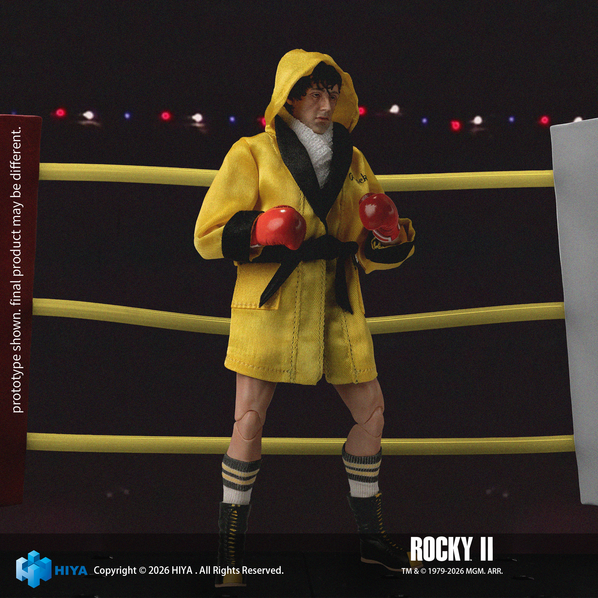 Rocky II Exquisite Super Series Rocky Balboa (Boxer Ver.) 1/12 Scale Action Figure Gallery Image 3