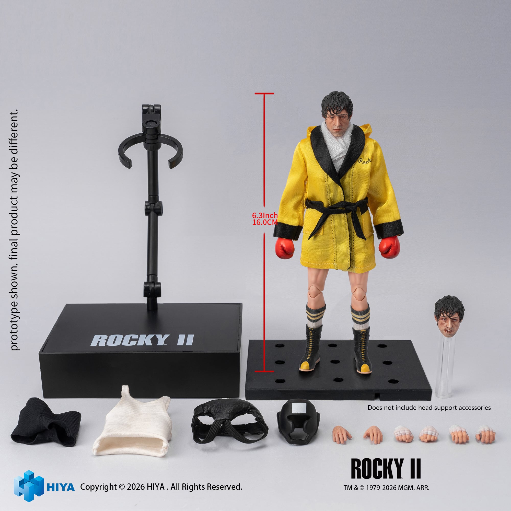 Rocky II Exquisite Super Series Rocky Balboa (Boxer Ver.) 1/12 Scale Action Figure Gallery Image 11