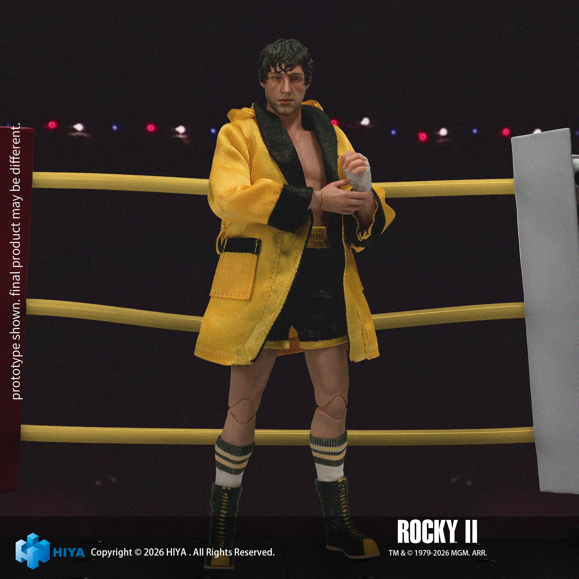Rocky II Exquisite Super Series Rocky Balboa (Boxer Ver.) 1/12 Scale Action Figure Gallery Image 5