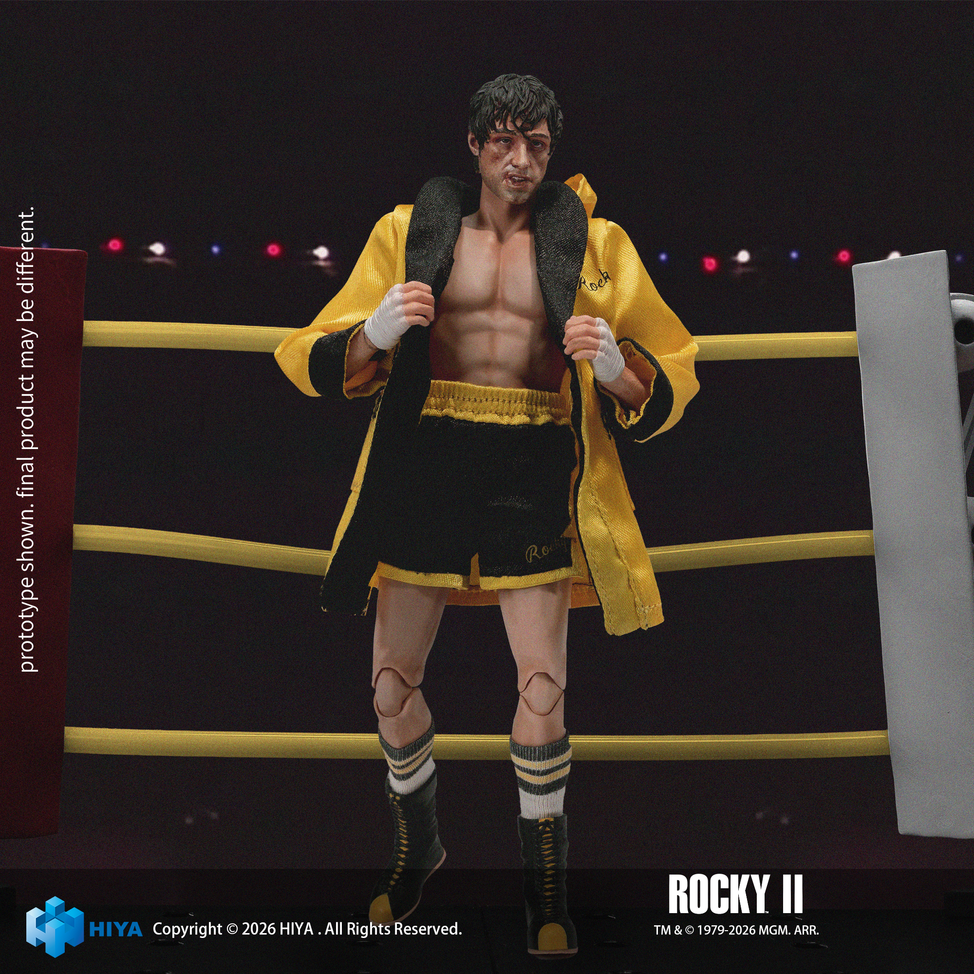Rocky II Exquisite Super Series Rocky Balboa (Boxer Ver.) 1/12 Scale Action Figure Gallery Image 4