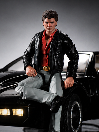 Knight Rider K.I.T.T. Vehicle and Michael Knight Action Figure 1/12 Scale Limited Edition Set Gallery Image 2