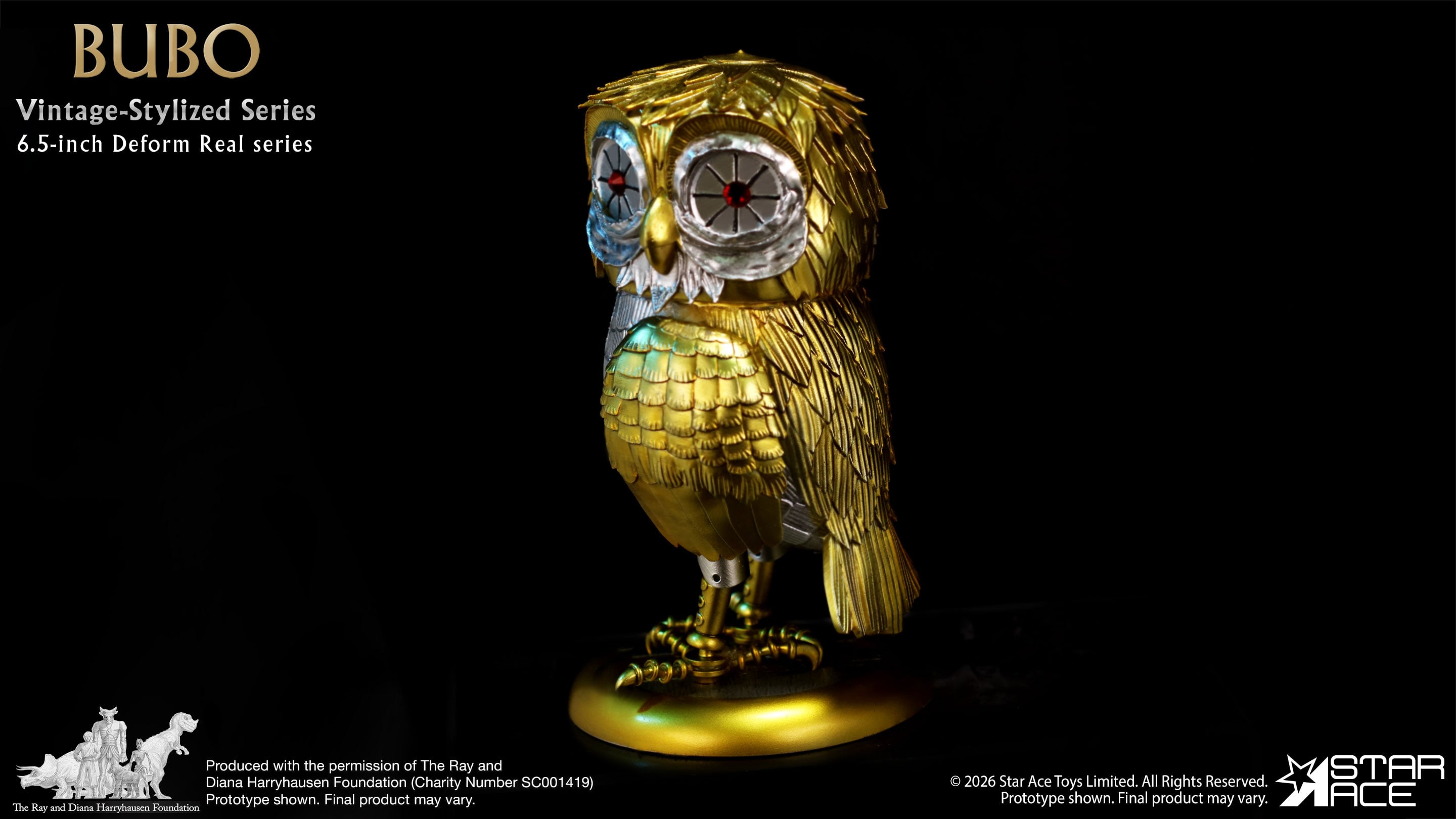 Clash of the Titans Ray Harryhausen Collection Vintage-Stylized Deform Real Series Bubo Soft Vinyl Figure Gallery Image 11