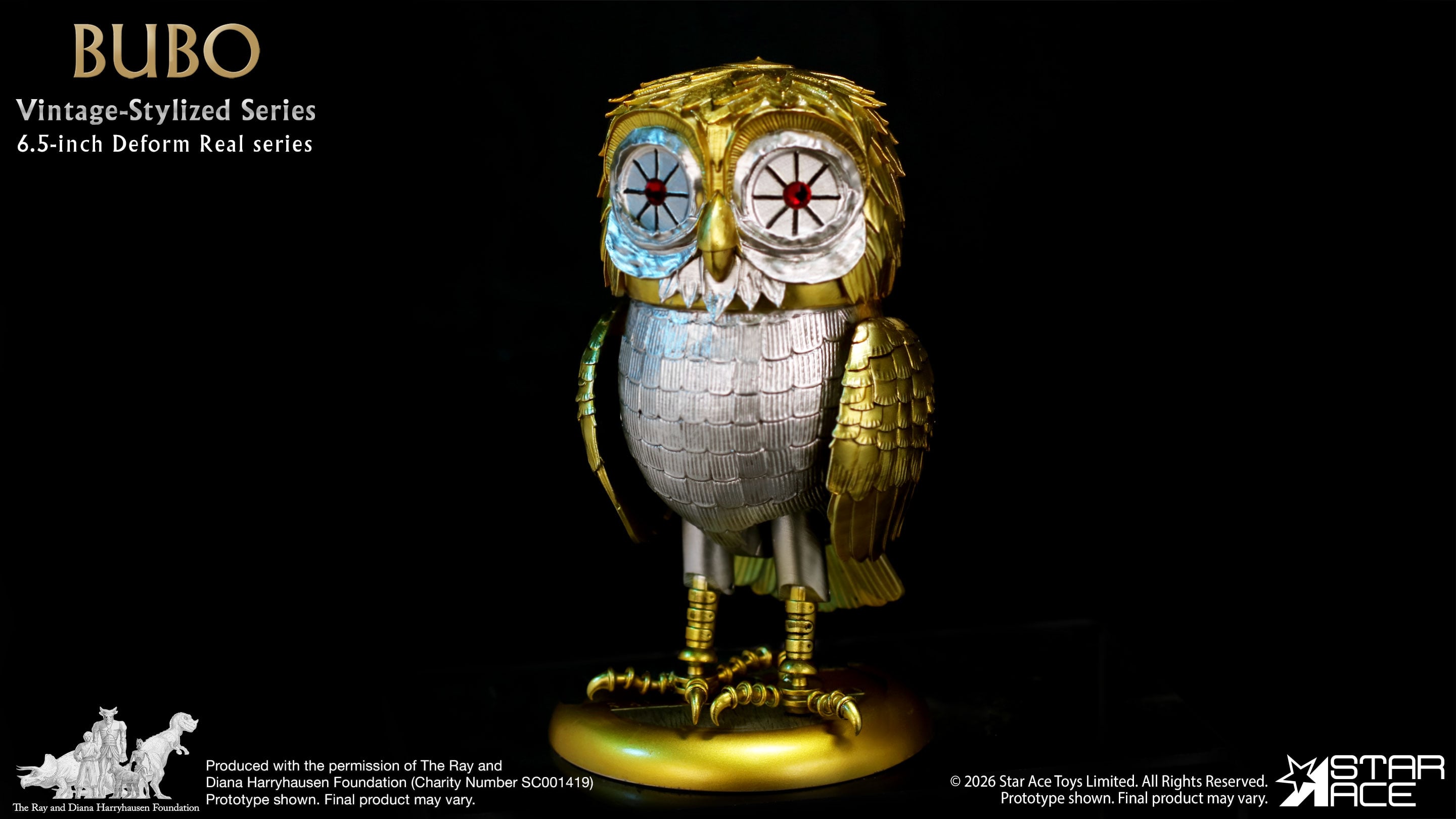 Clash of the Titans Ray Harryhausen Collection Vintage-Stylized Deform Real Series Bubo Soft Vinyl Figure Gallery Image 10