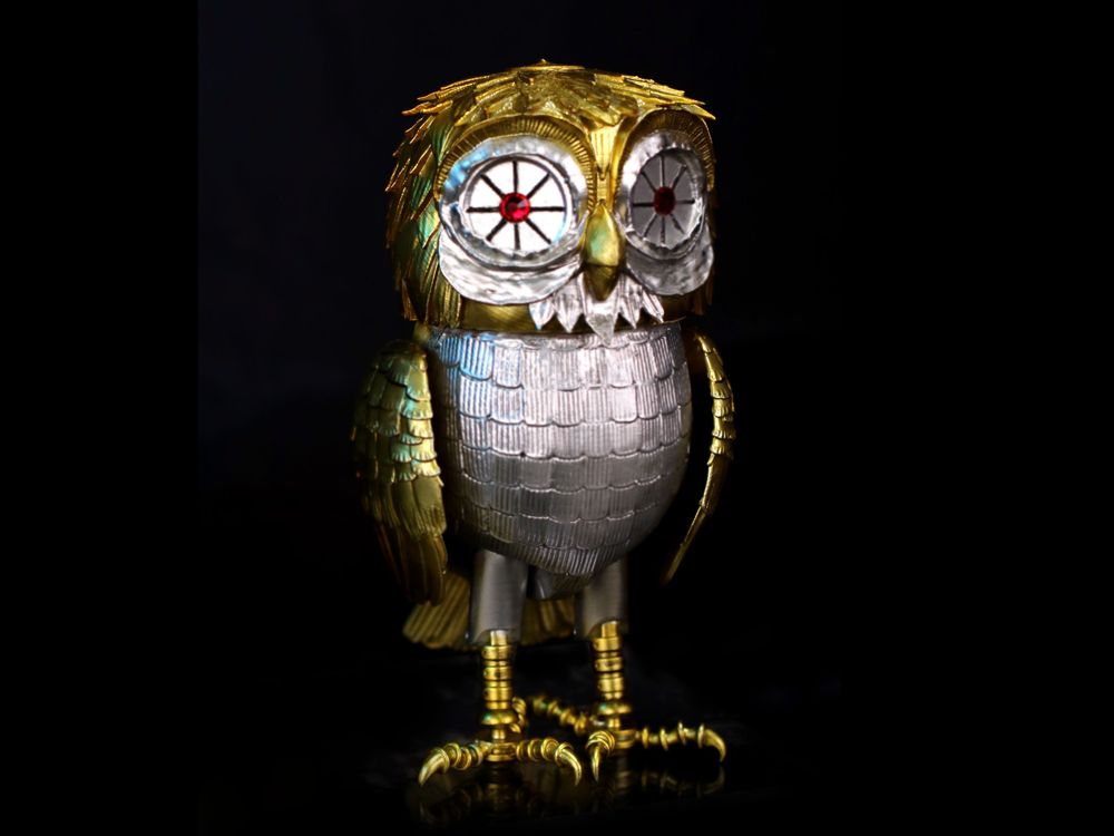 Clash of the Titans Ray Harryhausen Collection Vintage-Stylized Deform Real Series Bubo Soft Vinyl Figure Gallery Image 1