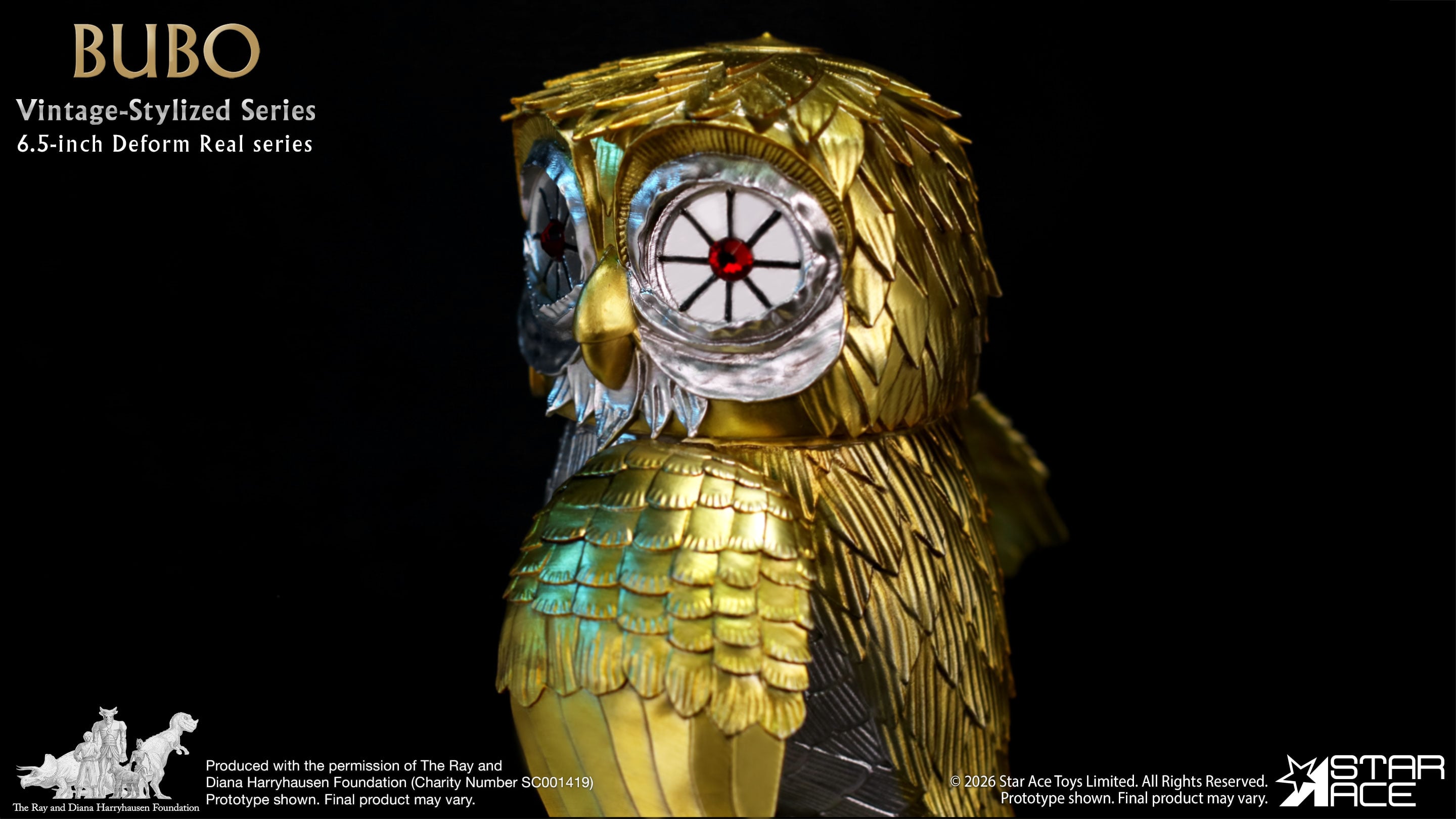 Clash of the Titans Ray Harryhausen Collection Vintage-Stylized Deform Real Series Bubo Soft Vinyl Figure Gallery Image 12