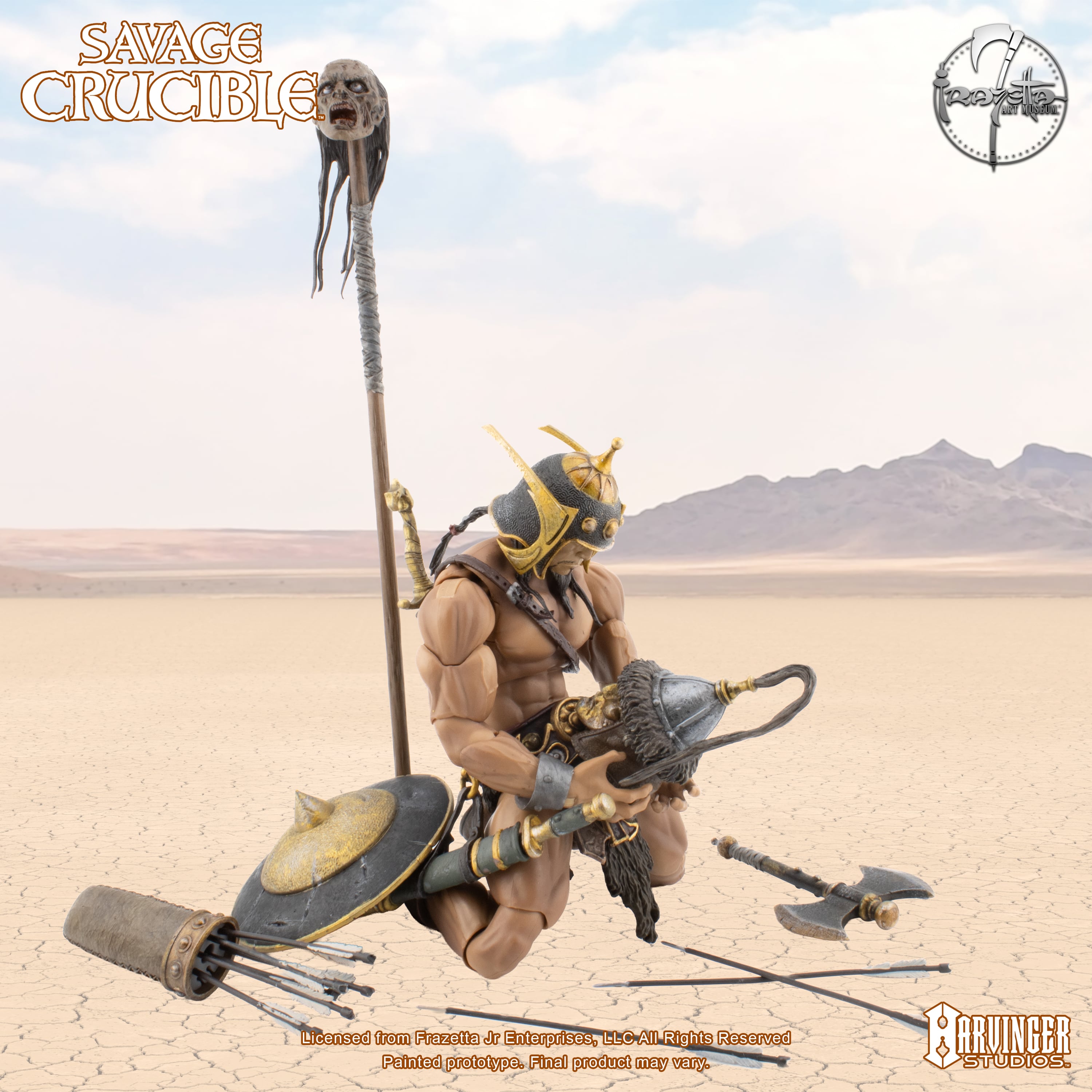 FaB ヴァラハイの誓約　等セット Savage Crucible Kubla Khan (Frazetta) Action Figure