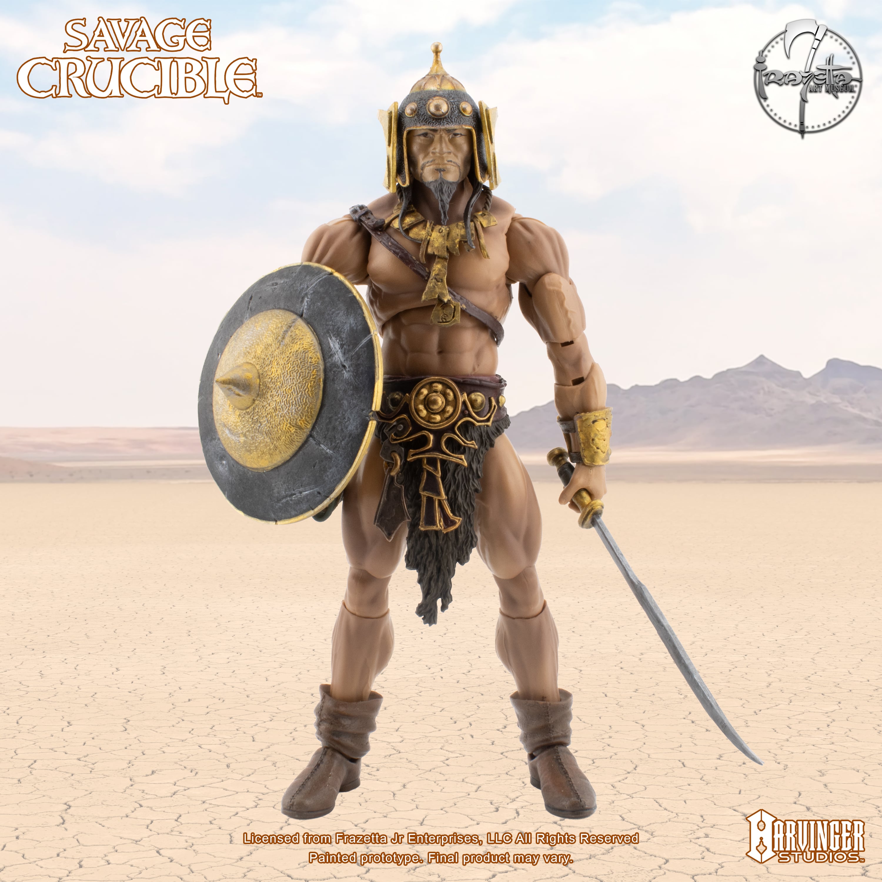 Savage Crucible Kubla Khan (Frazetta) Action Figure Gallery Image 3