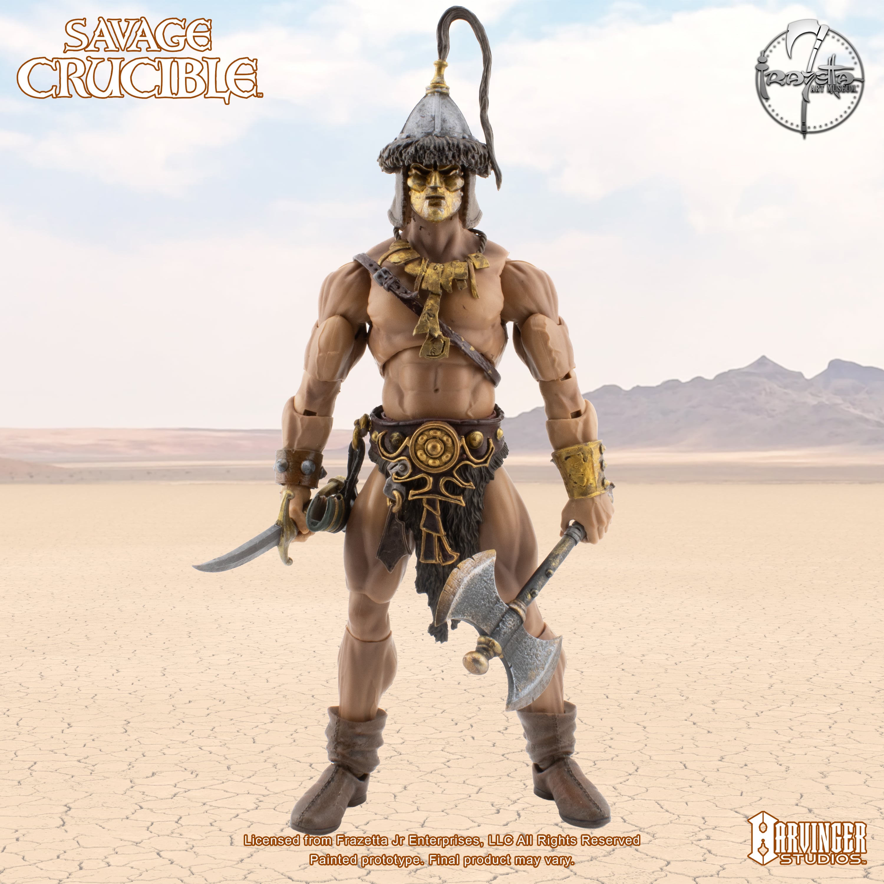 Savage Crucible Kubla Khan (Frazetta) Action Figure Gallery Image 5