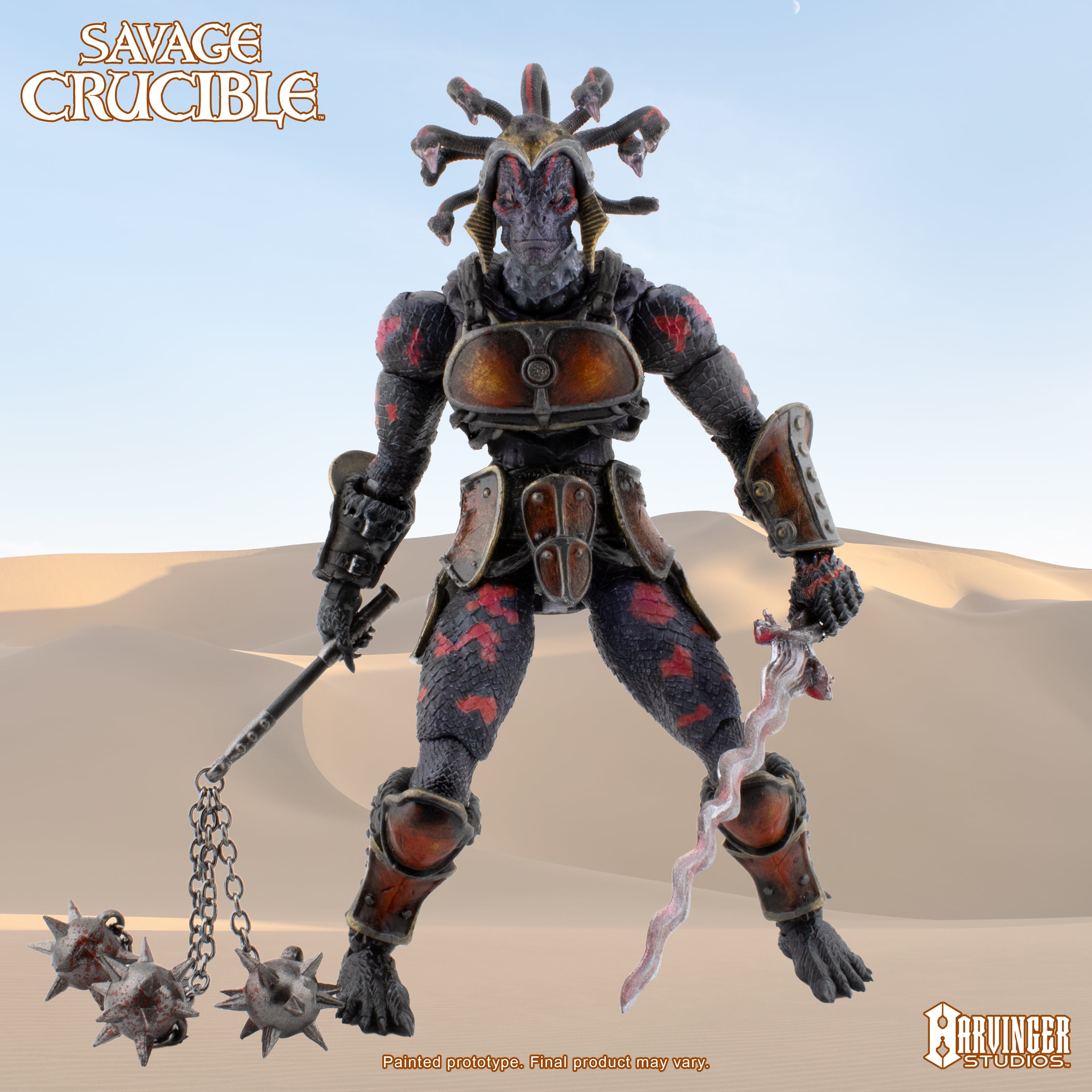 Savage Crucible Naa'Om Arkon Action Figure Gallery Image 3
