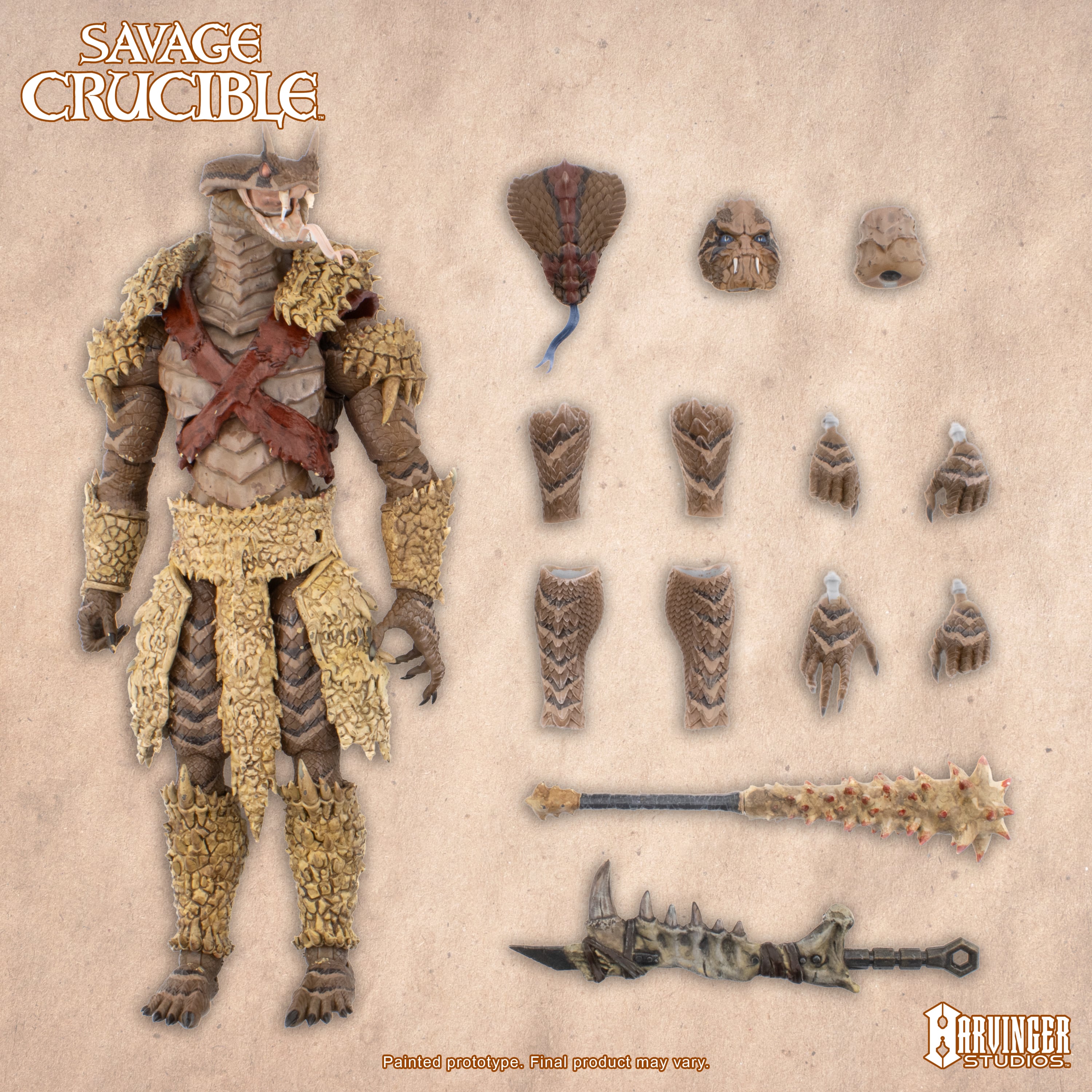 Savage Crucible Set'Karra Action Figure Gallery Image 8