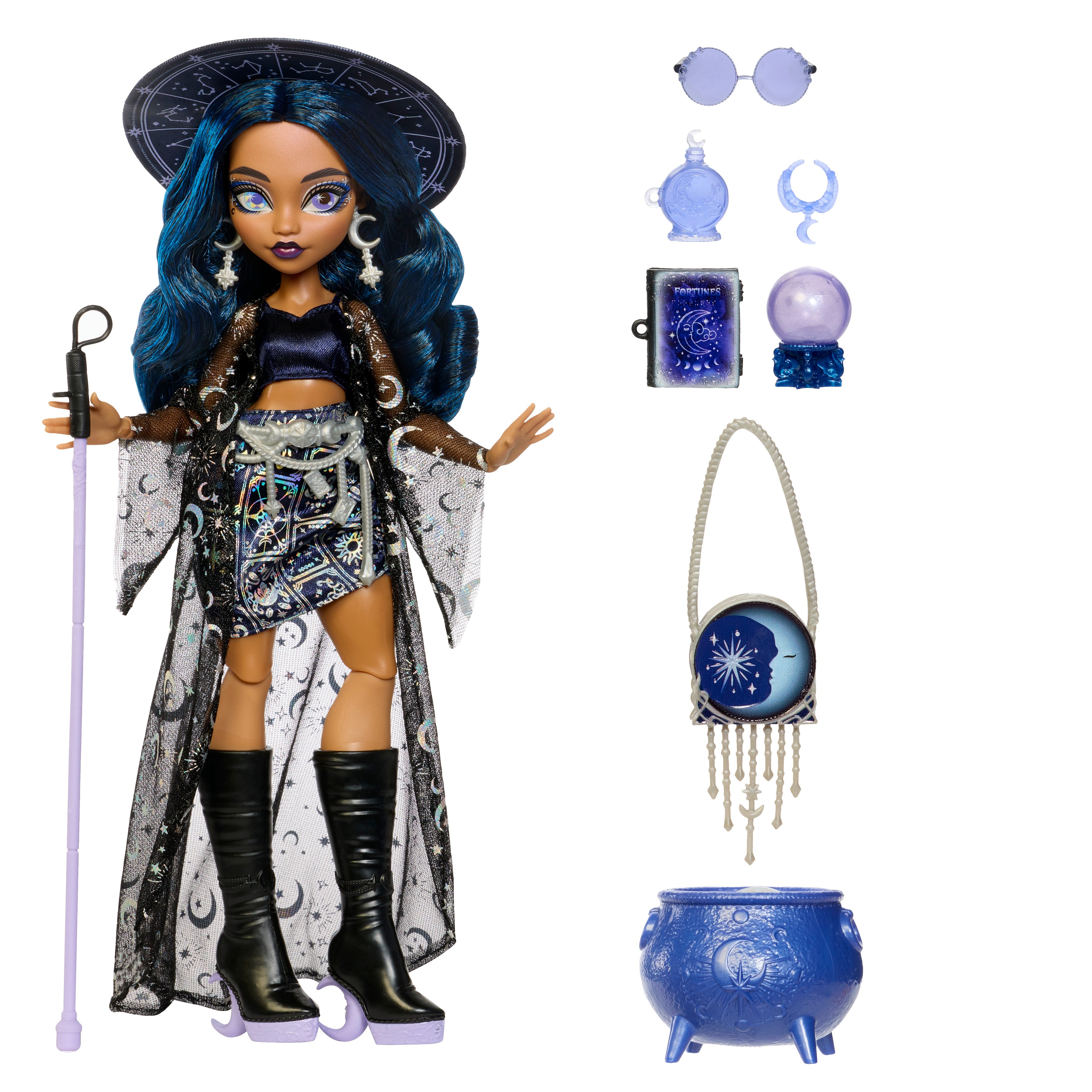 Moonspell Magic By Monster High Claire De Luna Doll Gallery Image 7