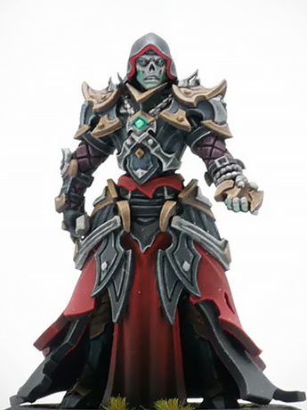 Warmachine: Dusk Fane of Nyrro Sythyss Overseer Miniature