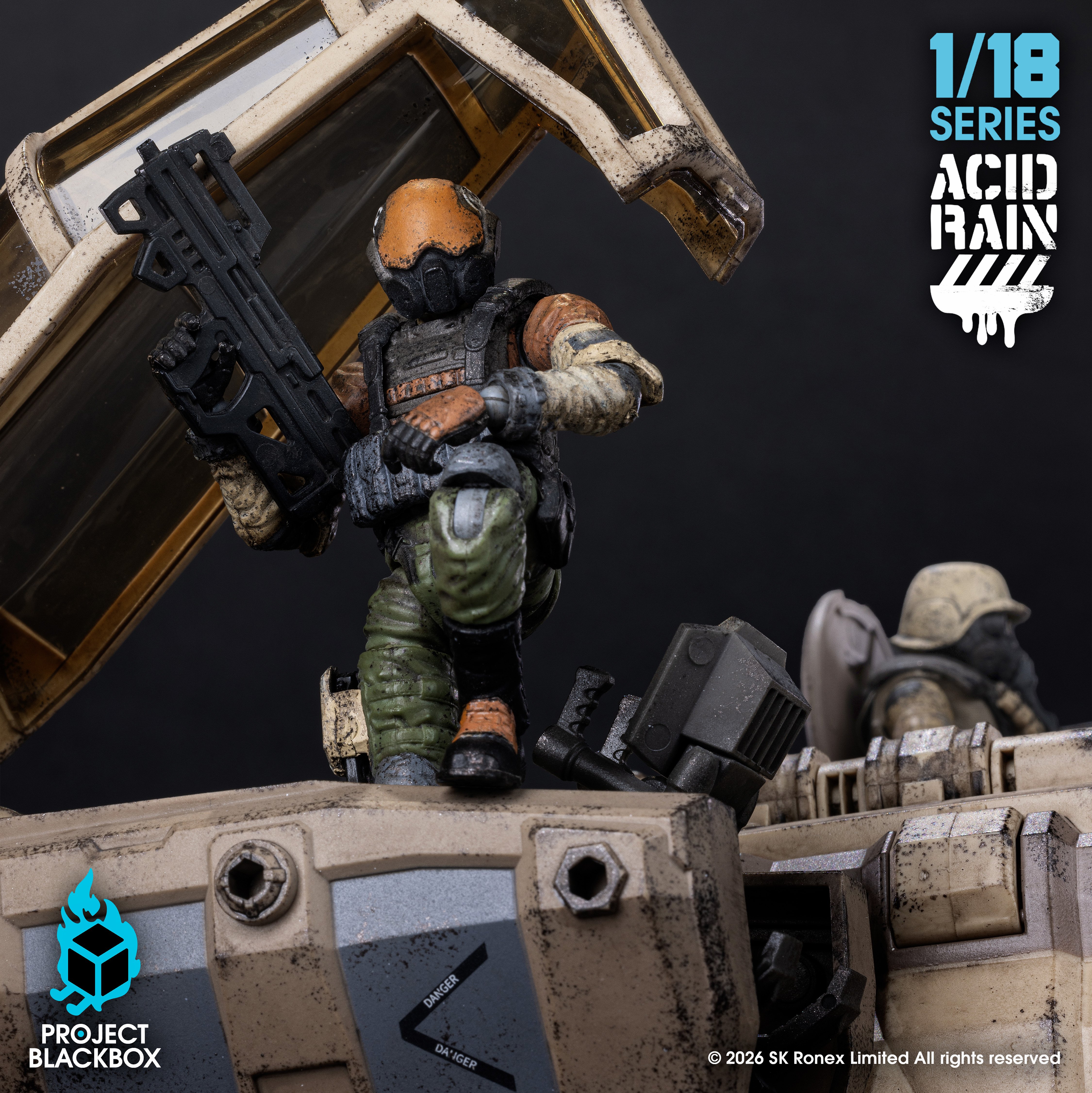 Acid Rain World: Project Blackbox PBB-AR011 Sand Warden 1/18 Scale