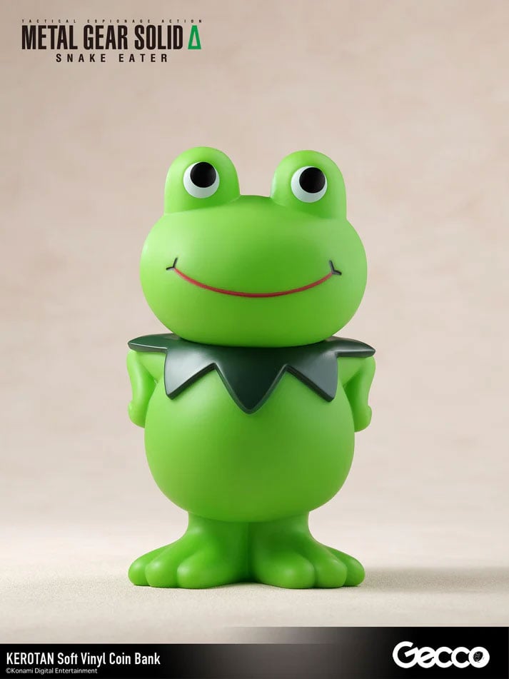Metal Gear Solid Delta: Snake Eater Kerotan Soft Viny Coin Bank Gallery Image 6