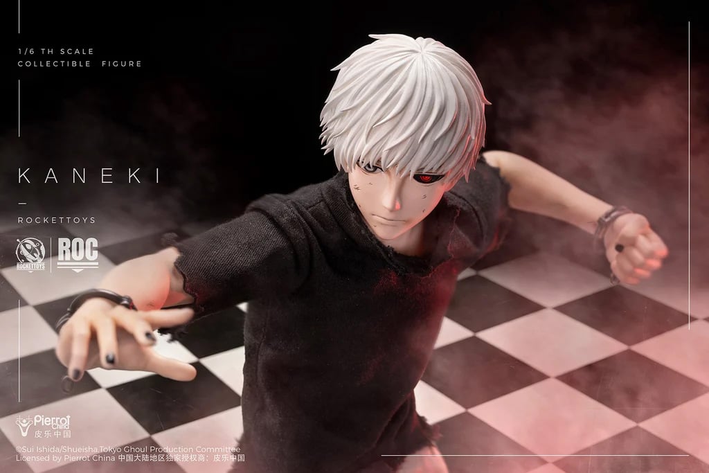 Tokyo Ghoul Ken Kaneki (Awakening Ver.) 1/6 Scale Action Figure (With Bonus) Gallery Image 12