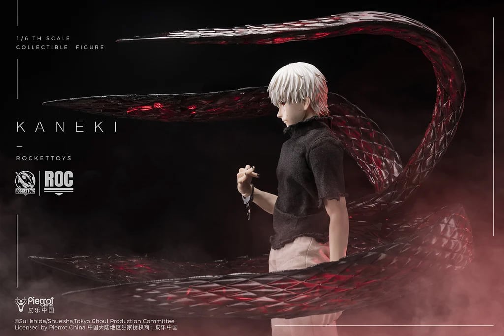 Tokyo Ghoul Ken Kaneki (Awakening Ver.) 1/6 Scale Action Figure (With Bonus) Gallery Image 19