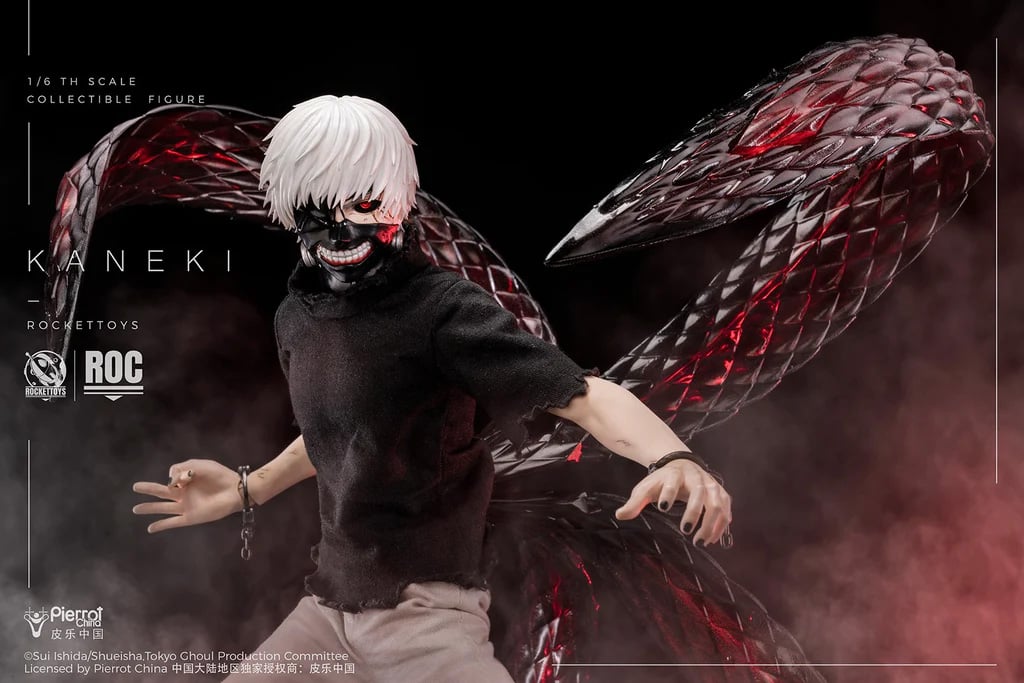 Tokyo Ghoul Ken Kaneki (Awakening Ver.) 1/6 Scale Action Figure (With Bonus) Gallery Image 22