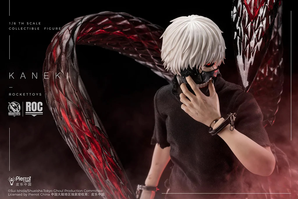 Tokyo Ghoul Ken Kaneki (Awakening Ver.) 1/6 Scale Action Figure (With Bonus) Gallery Image 23