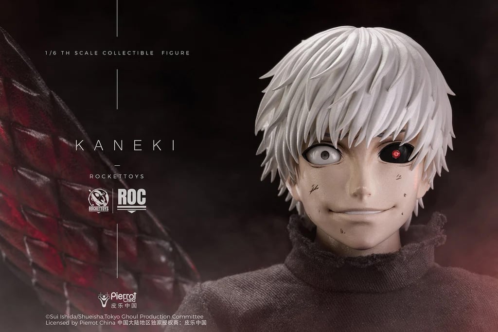 Tokyo Ghoul Ken Kaneki (Awakening Ver.) 1/6 Scale Action Figure (With Bonus) Gallery Image 13