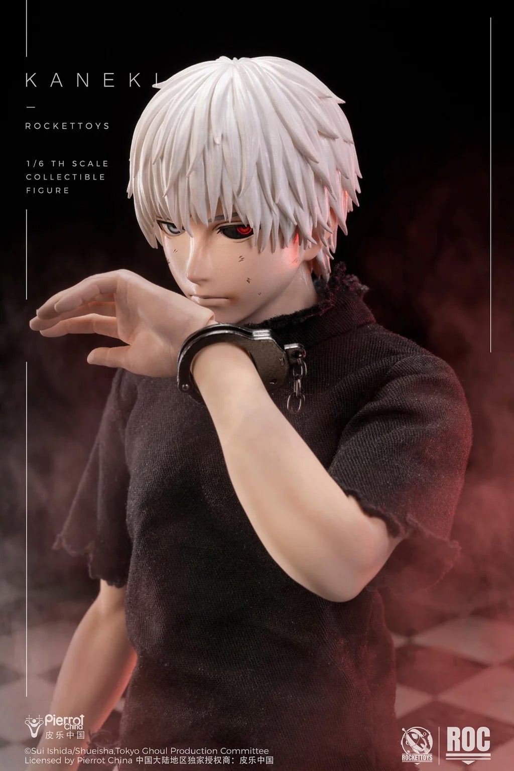 Tokyo Ghoul Ken Kaneki (Awakening Ver.) 1/6 Scale Action Figure (With Bonus) Gallery Image 8