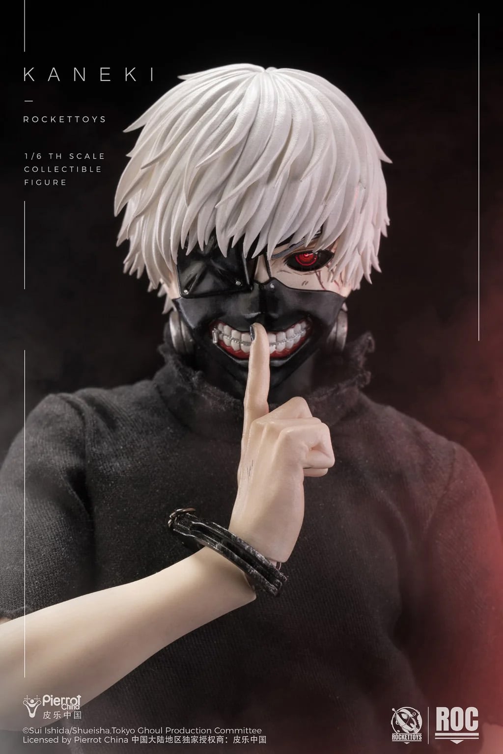 Tokyo Ghoul Ken Kaneki (Awakening Ver.) 1/6 Scale Action Figure (With Bonus) Gallery Image 3