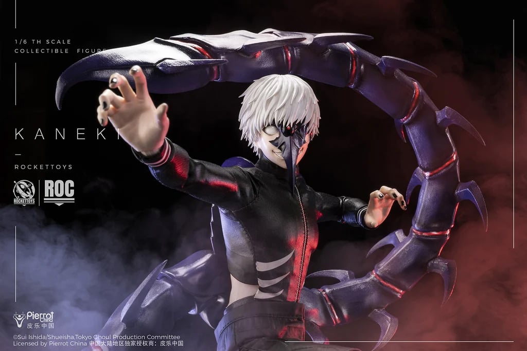 Tokyo Ghoul Ken Kaneki (Battle Clothes Ver.) 1/6 Scale Action Figure (With Bonus) Gallery Image 20
